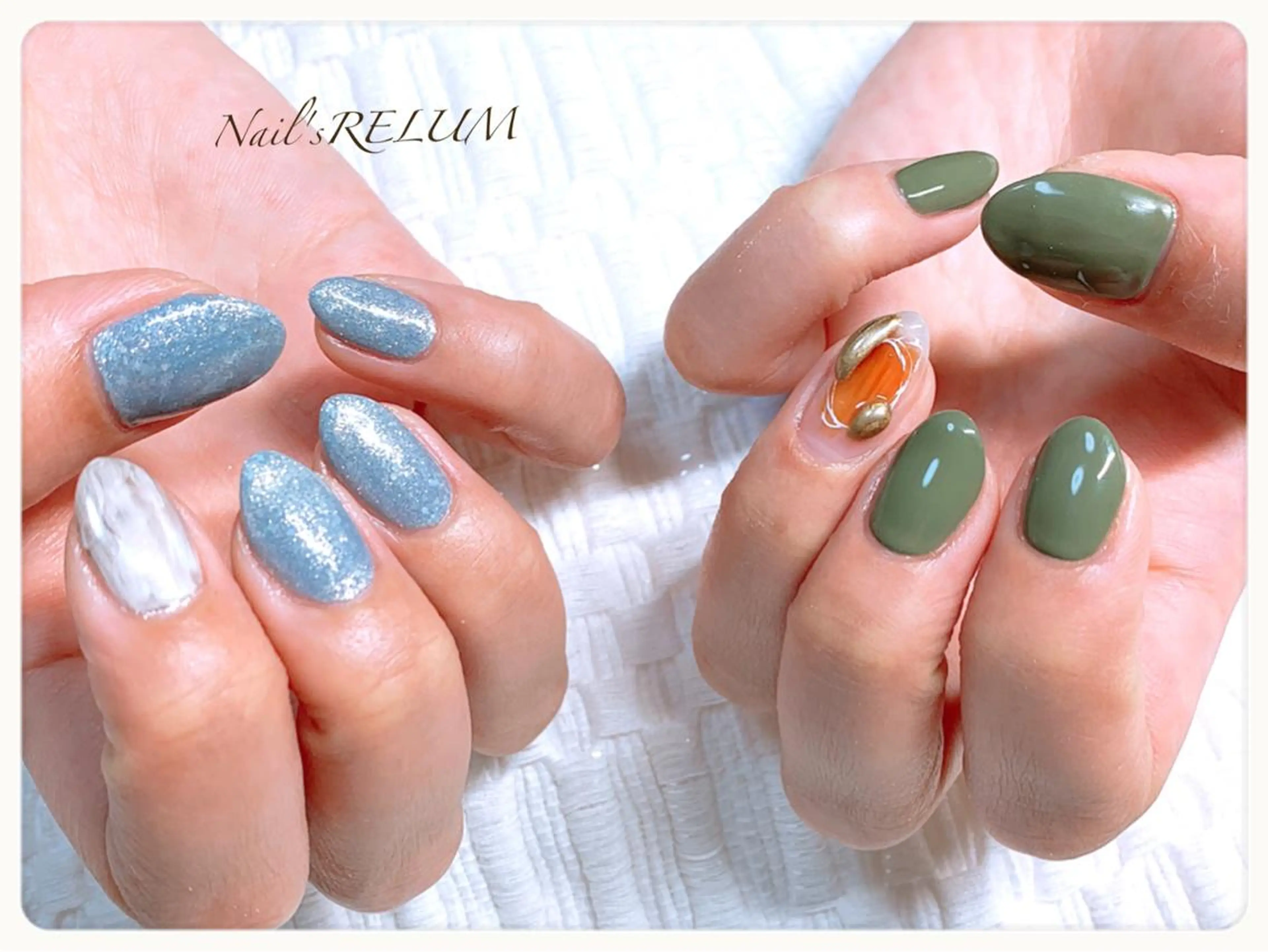 ネイル 持ち込み ハンドネイル THECOLORS所属・近貞 莉奈のネイルデザイン