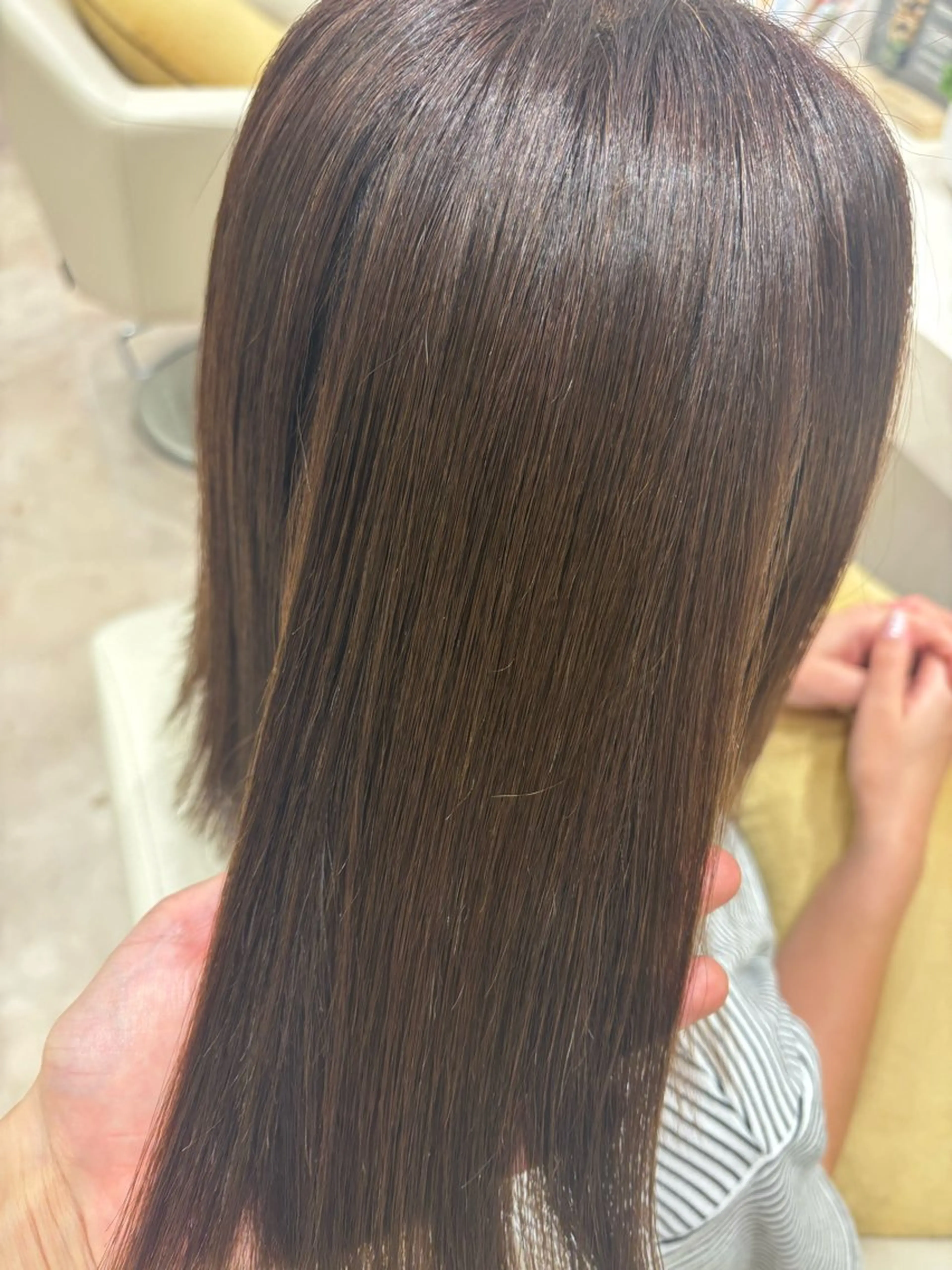 カラー 上田 華音のヘアスタイル