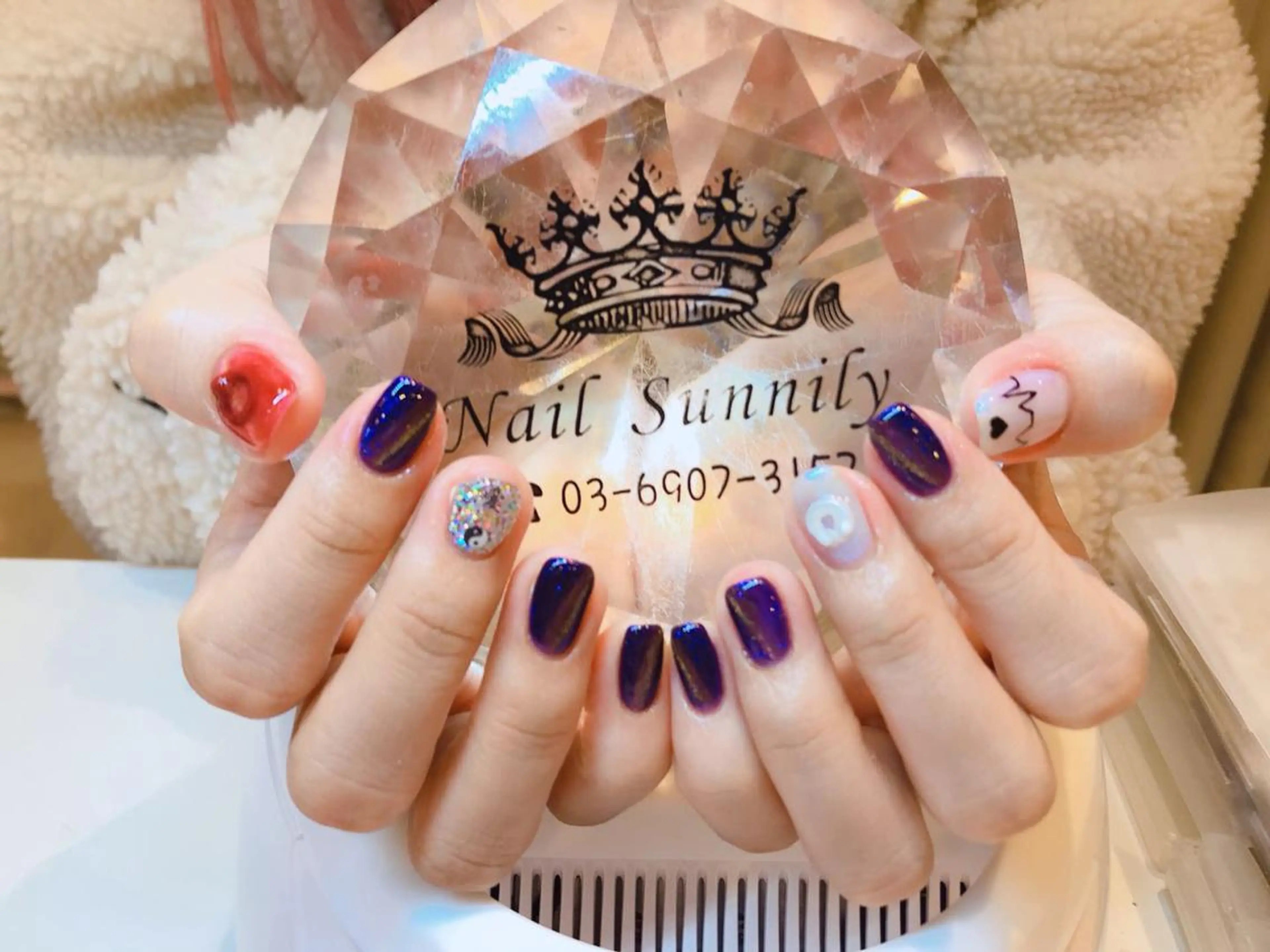 ネイル 長さだし専門店 M2　rikaのネイルデザイン