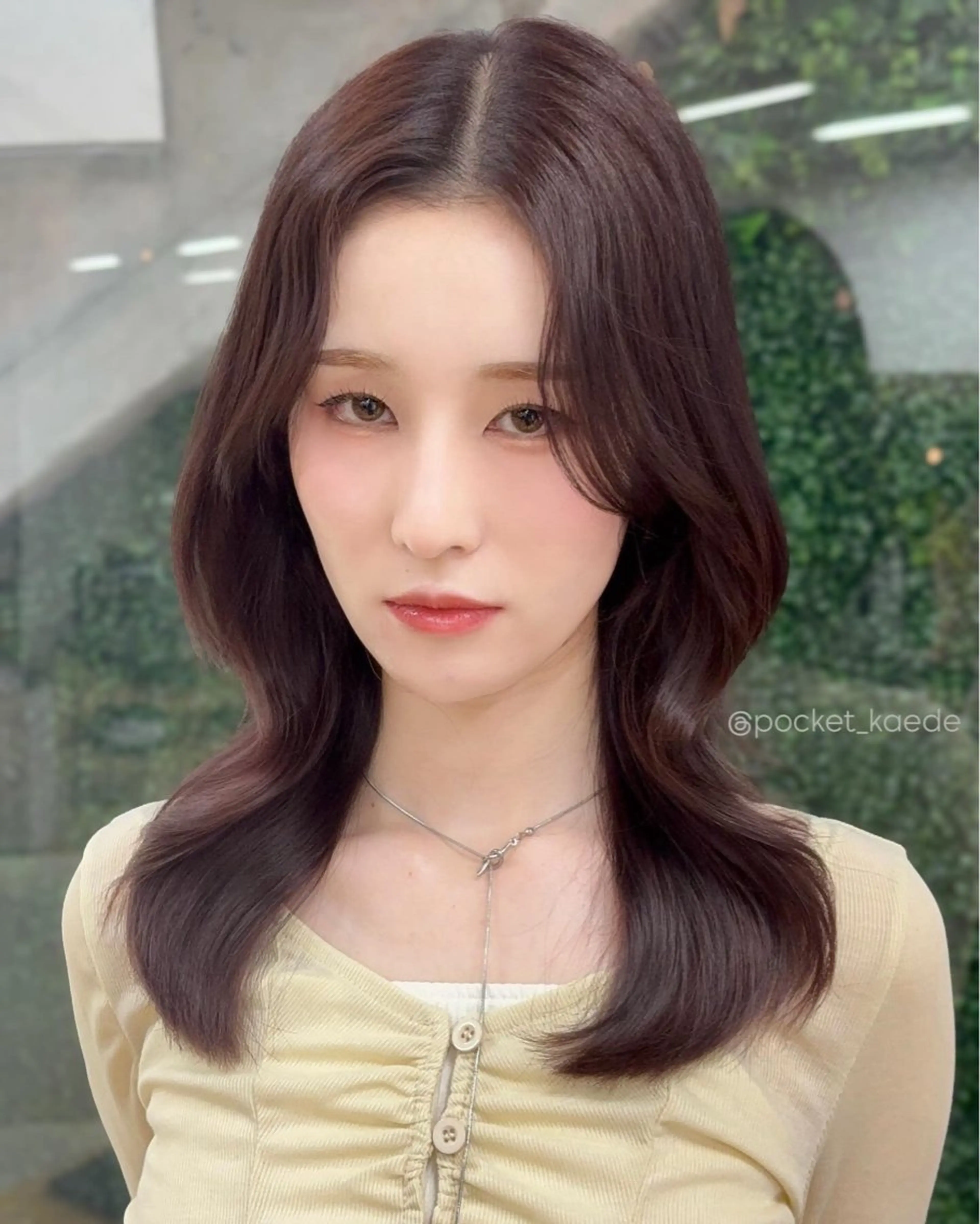 ミディアム 🤍韓国ヘア/ 楓🤍のヘアスタイル