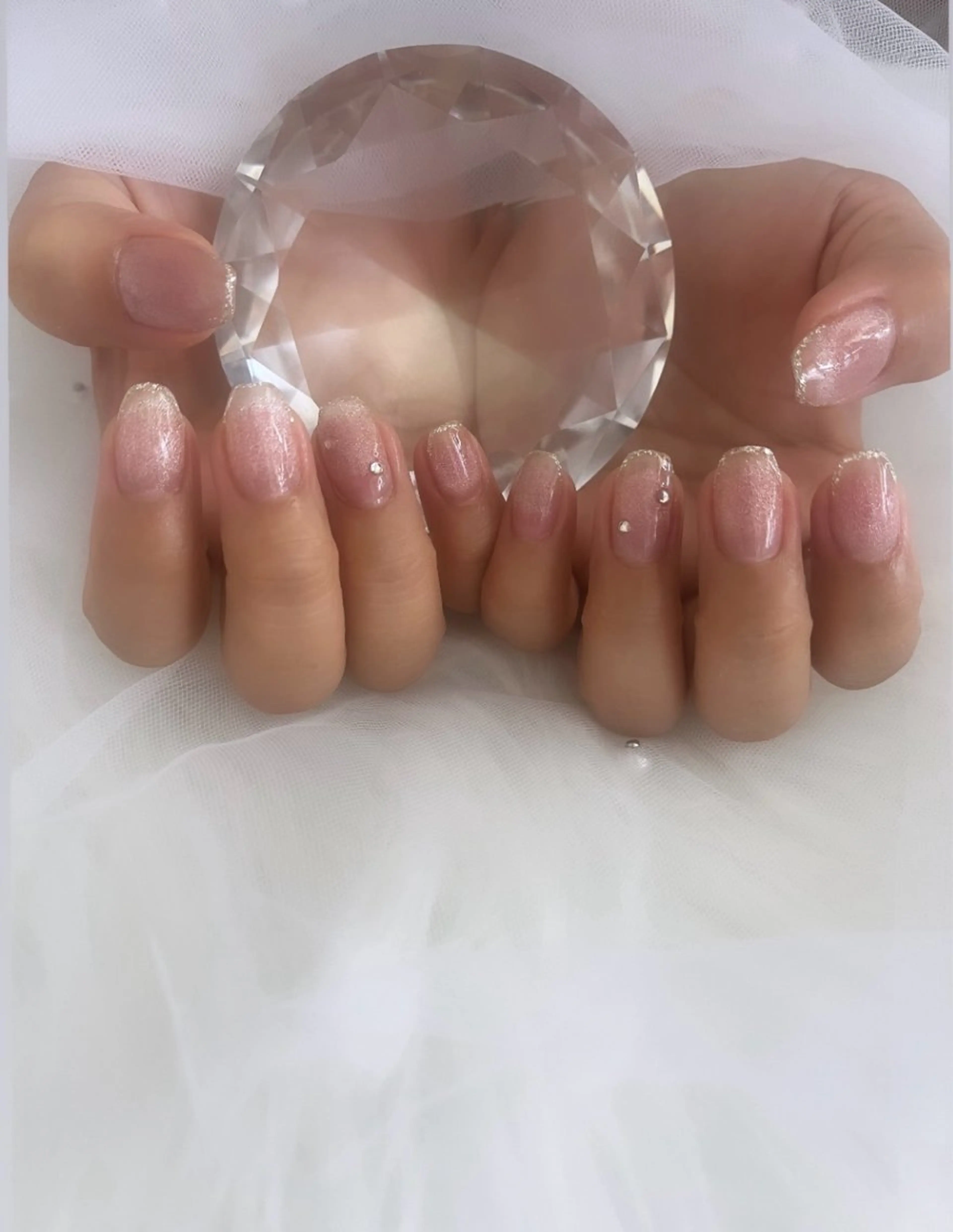 ネイル チークネイル マグネットネイル Re: Mireのネイルデザイン