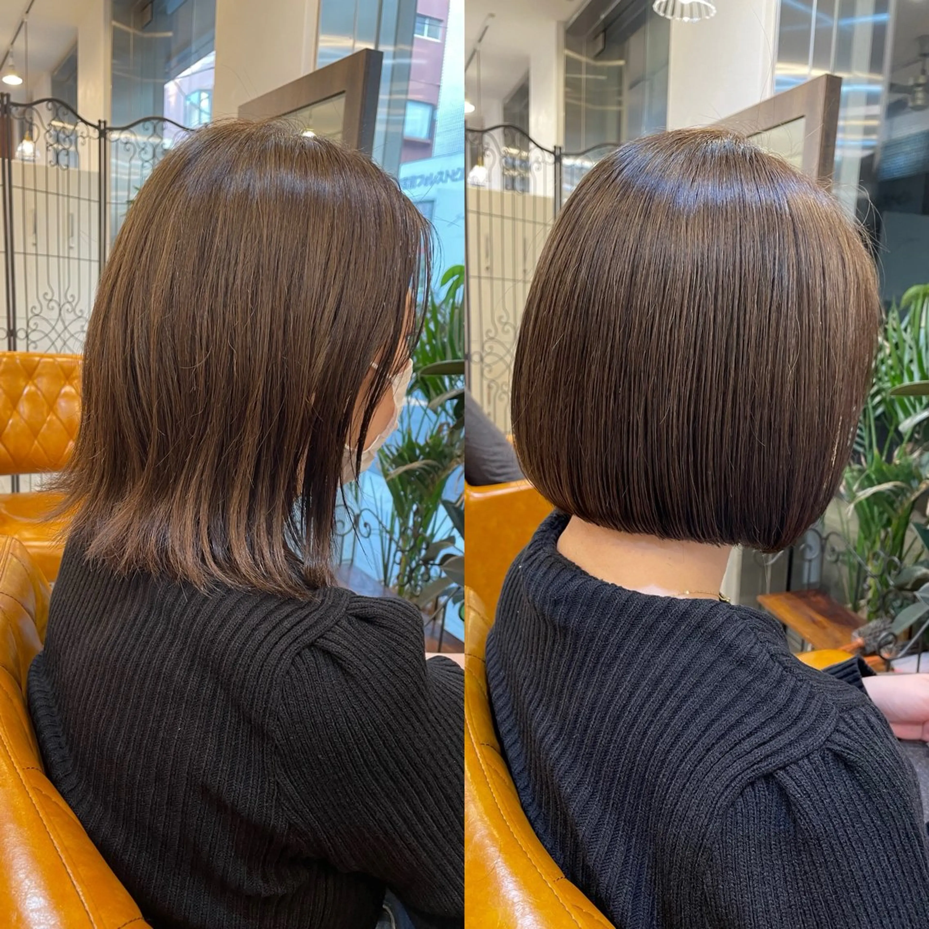 ミディアム カラー ボブ salon village  表参道所属・表参道/個室シェア サロン/中山優介のヘアスタイル