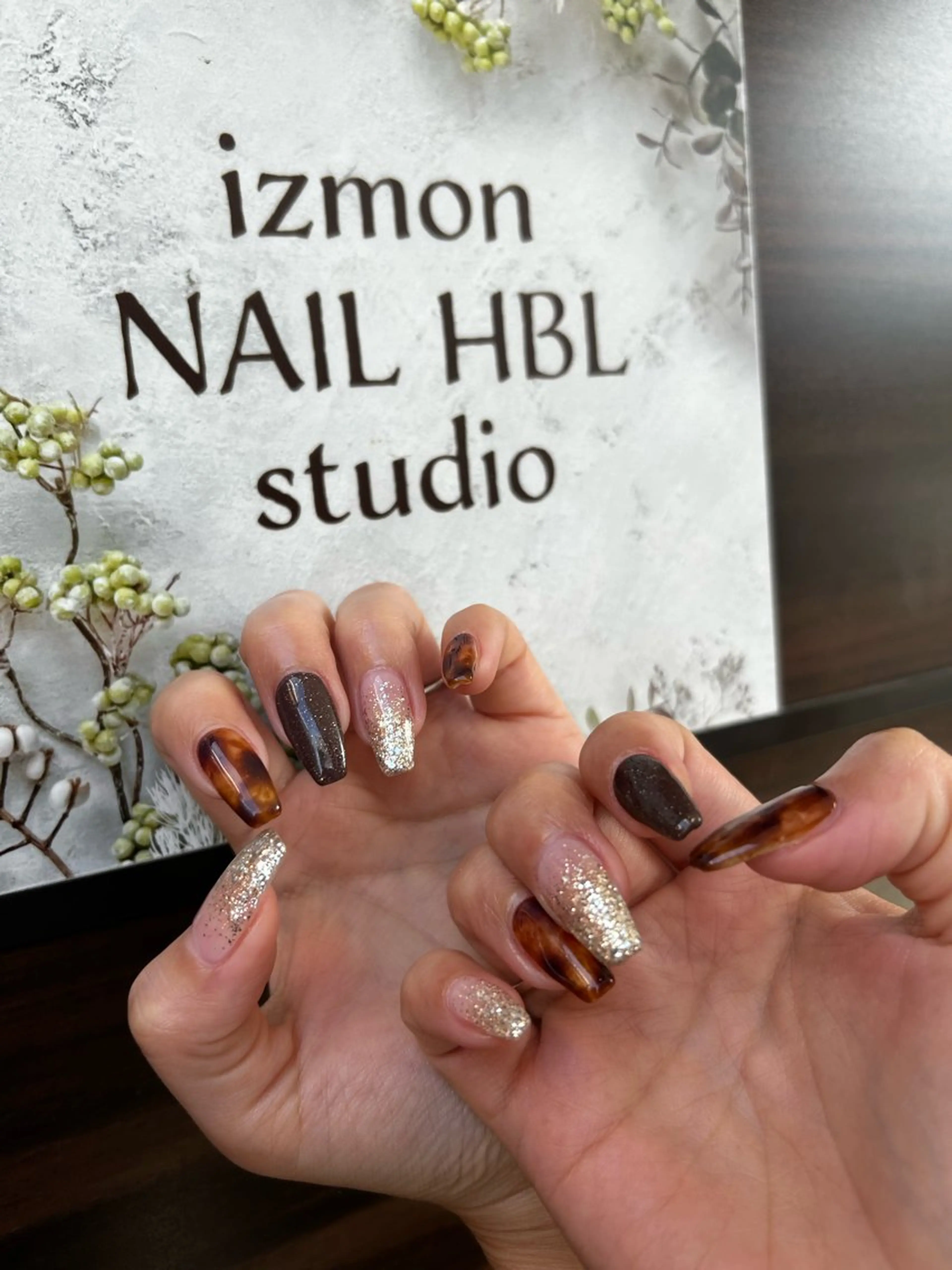 ネイル 冬ネイル izmon所属・🦋izmon nailstudioのネイルデザイン
