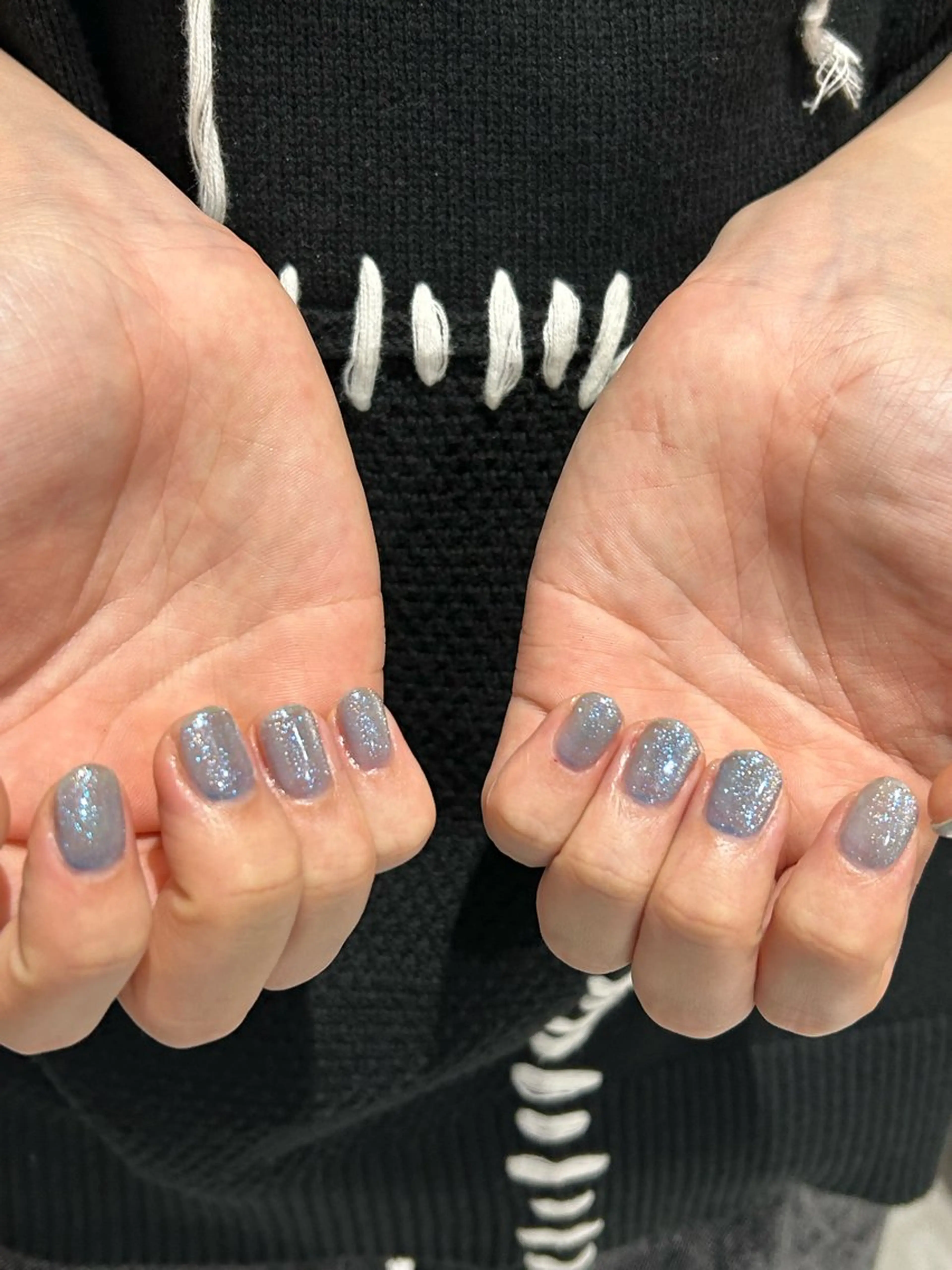 ネイル マグネットネイル メンズネイル 大山 なつみのネイルデザイン