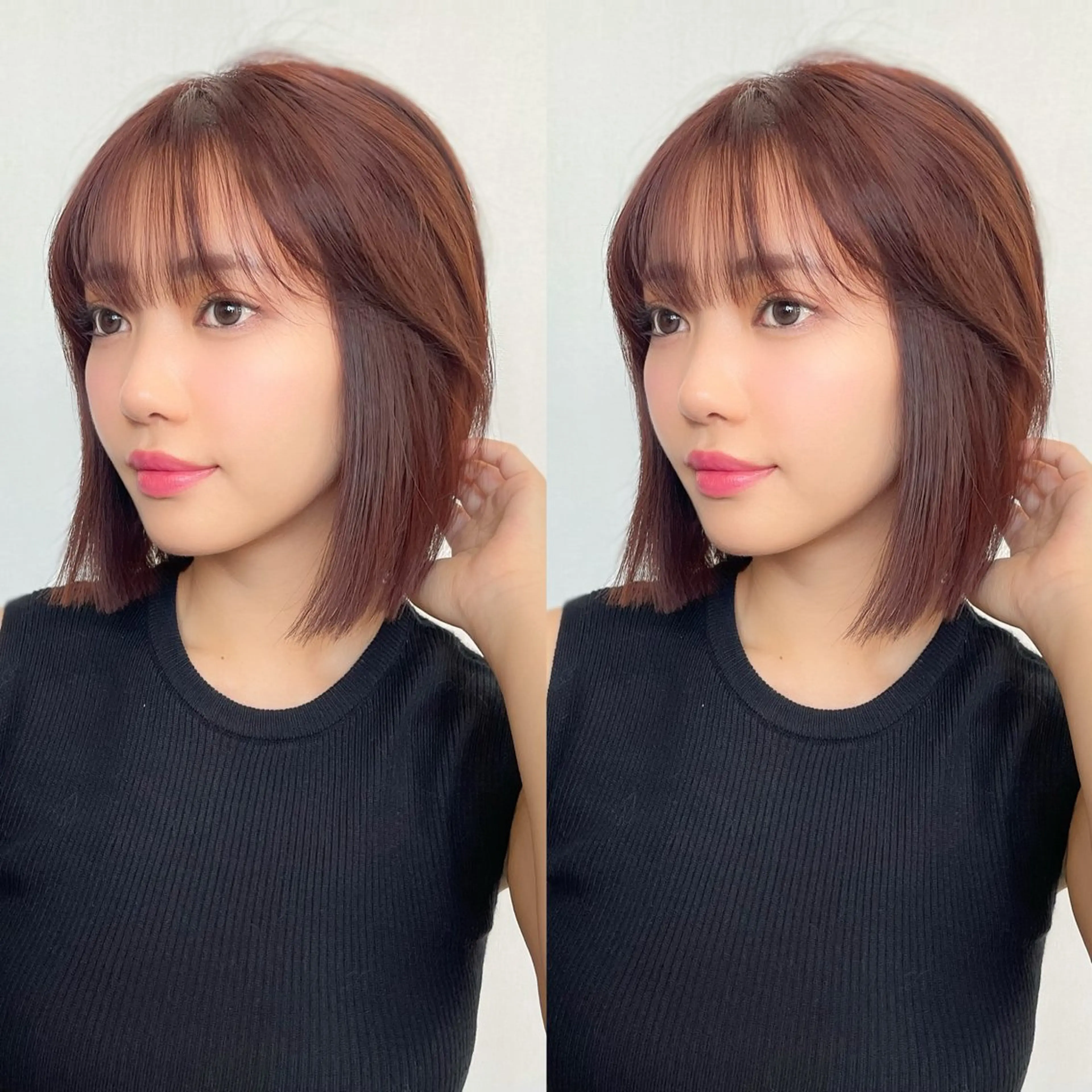 ショート カット トリートメント ヘアセット Hair&Make Allure所属・塩谷康生/髪質改善 /ボブ/縮毛矯正のヘアスタイル