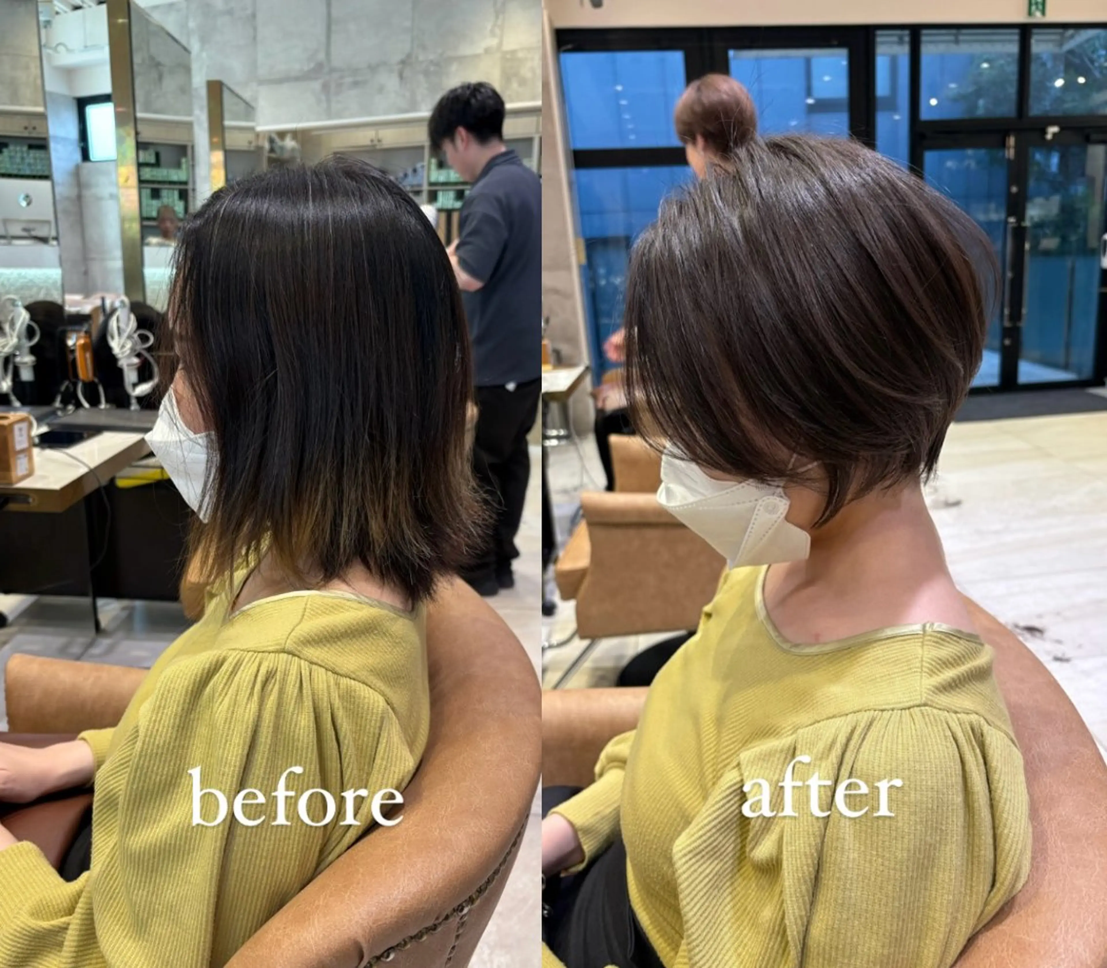 ショート カラー 高橋 佳愛のヘアスタイル