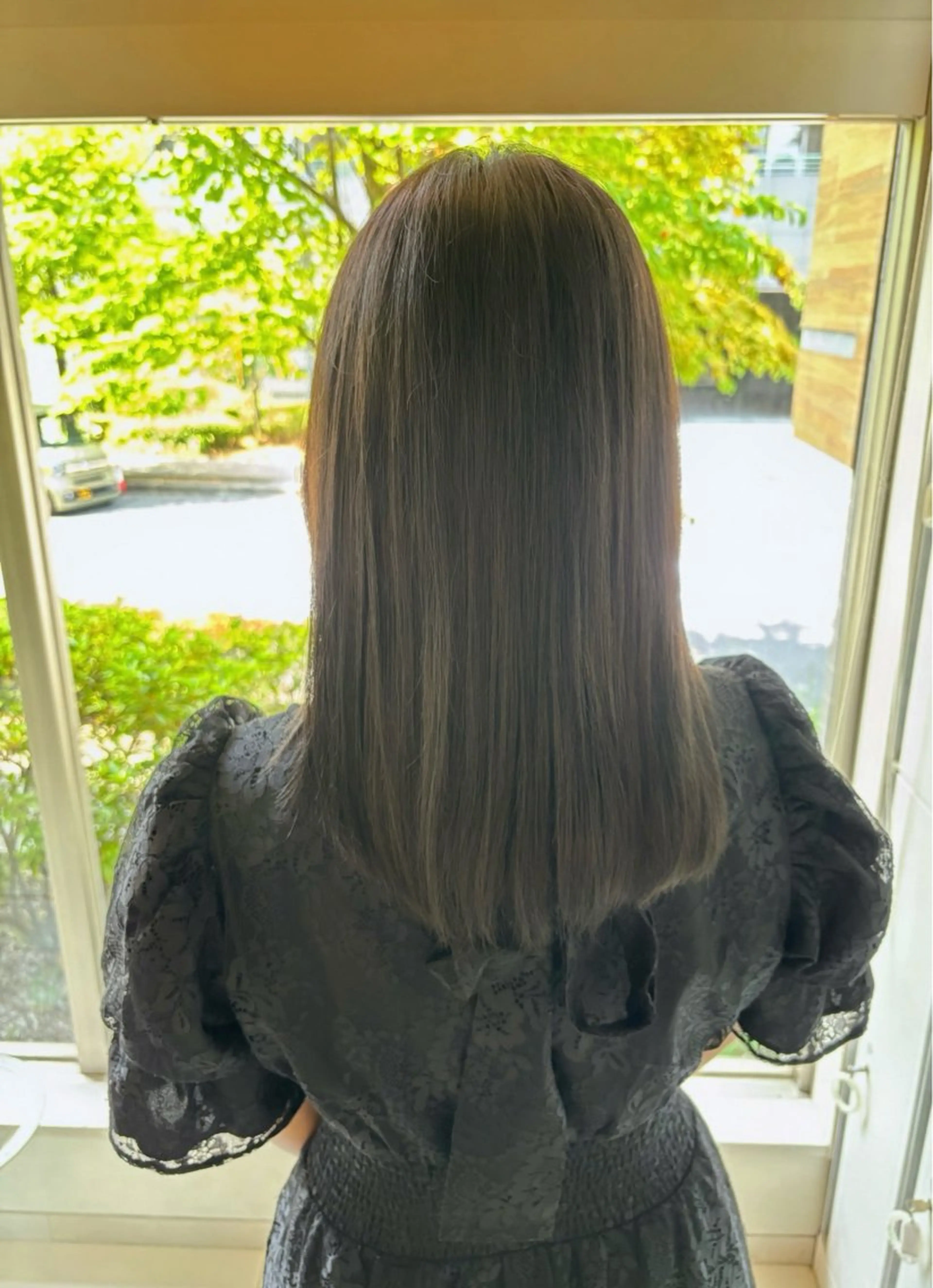 ロング カット ヘアカラー 髪質改善🫧✨ みおのヘアスタイル