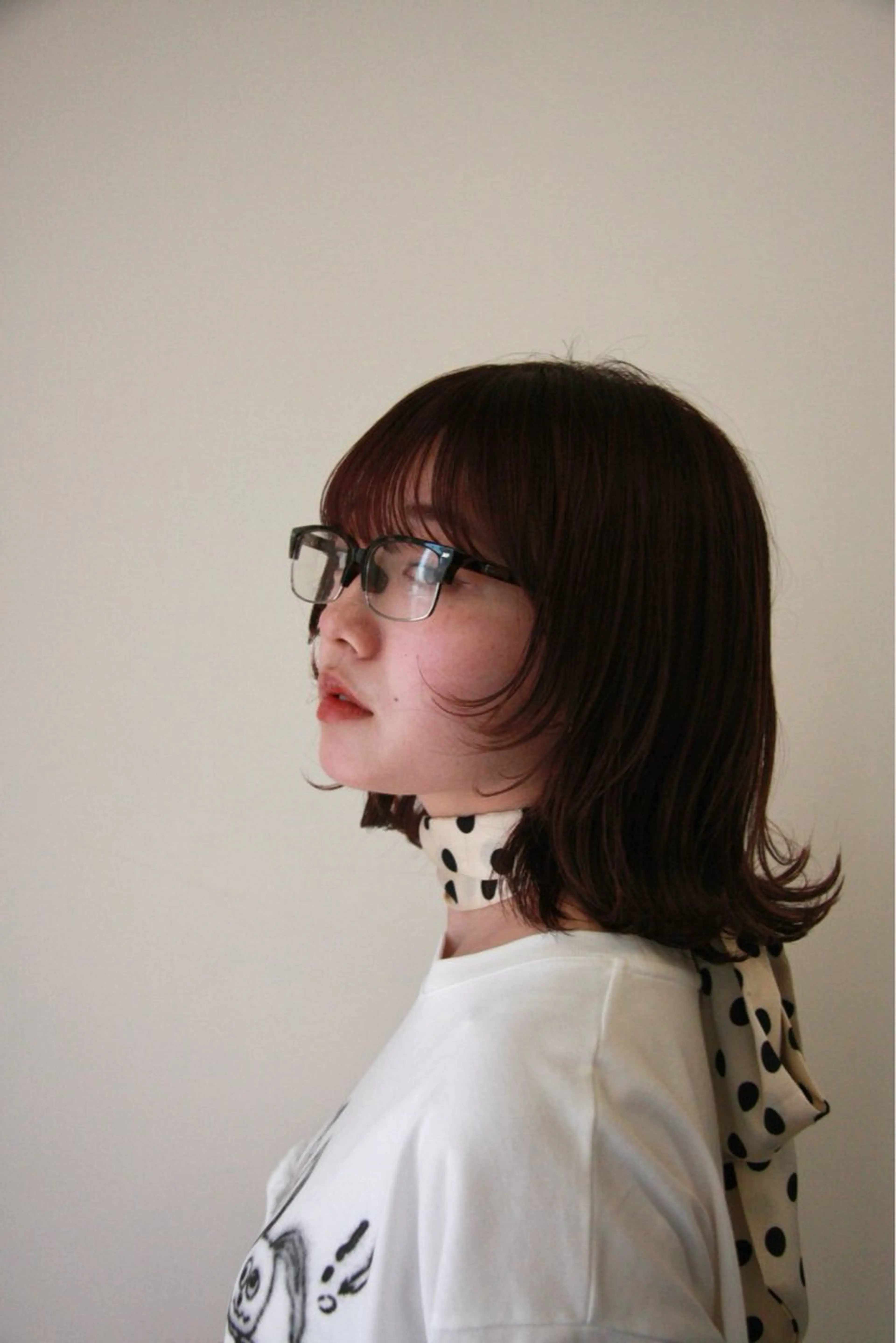 ミディアム ボブ 顔周りカット レイヤーカット 外ハネヘア Koya ショート/ボブのヘアスタイル