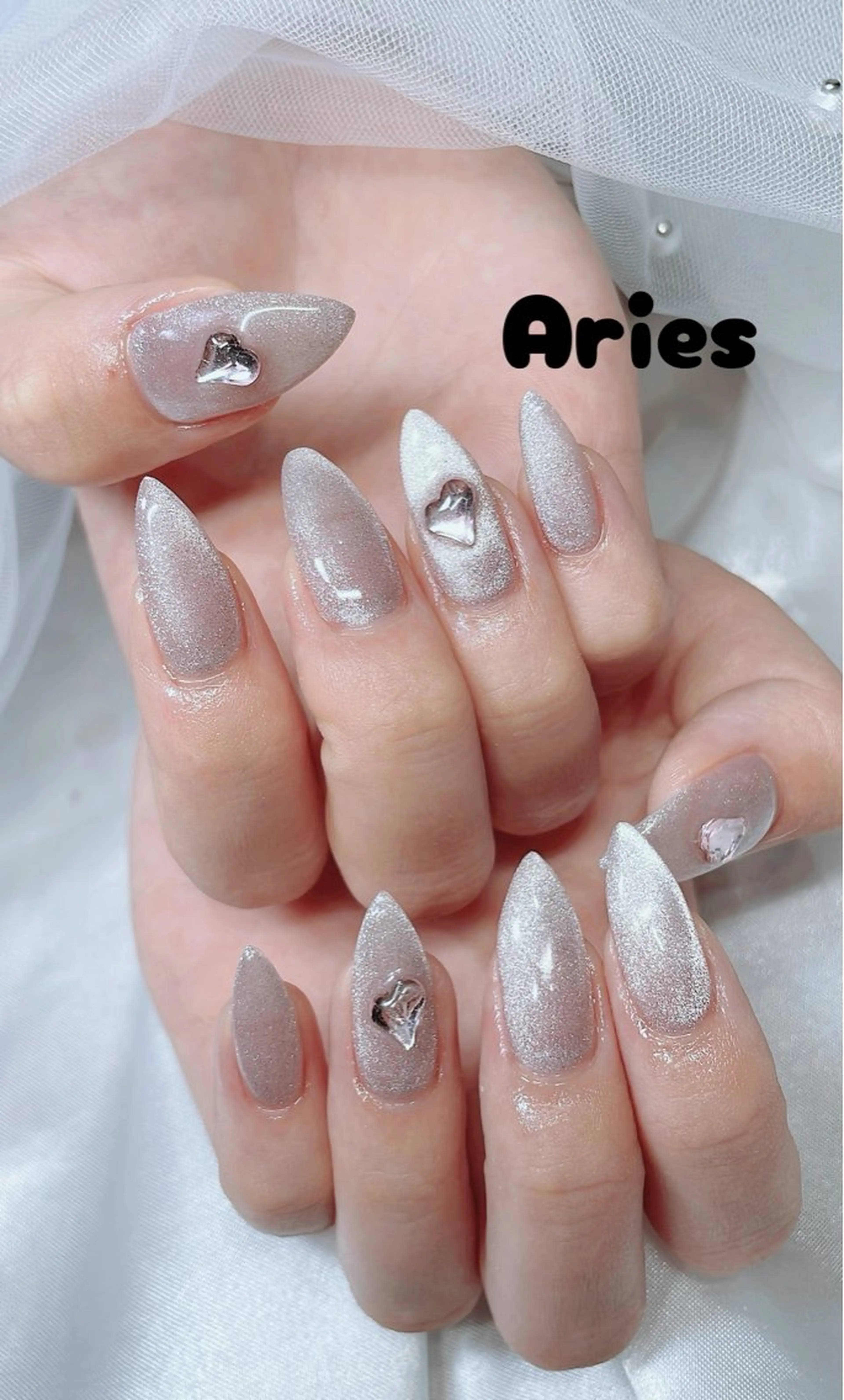 ネイル ハンドネイル フットネイル アリエス所属・nail&eye Ariesのネイルデザイン