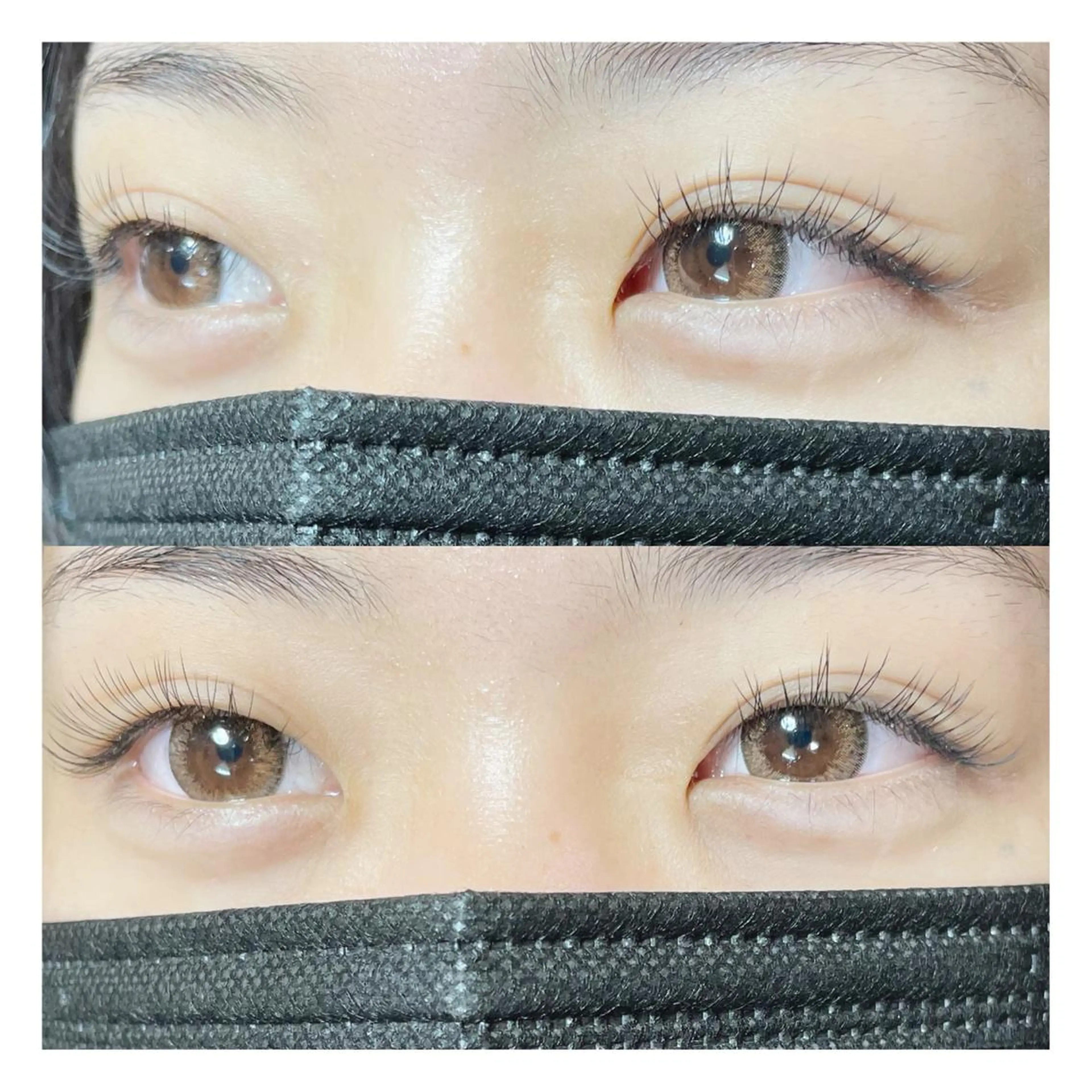 マツエク・マツパ ナチュラル 一重×まつ毛パーマ マツエク Garance（ガランス）所属・松尾 茜のマツエク・マツパデザイン