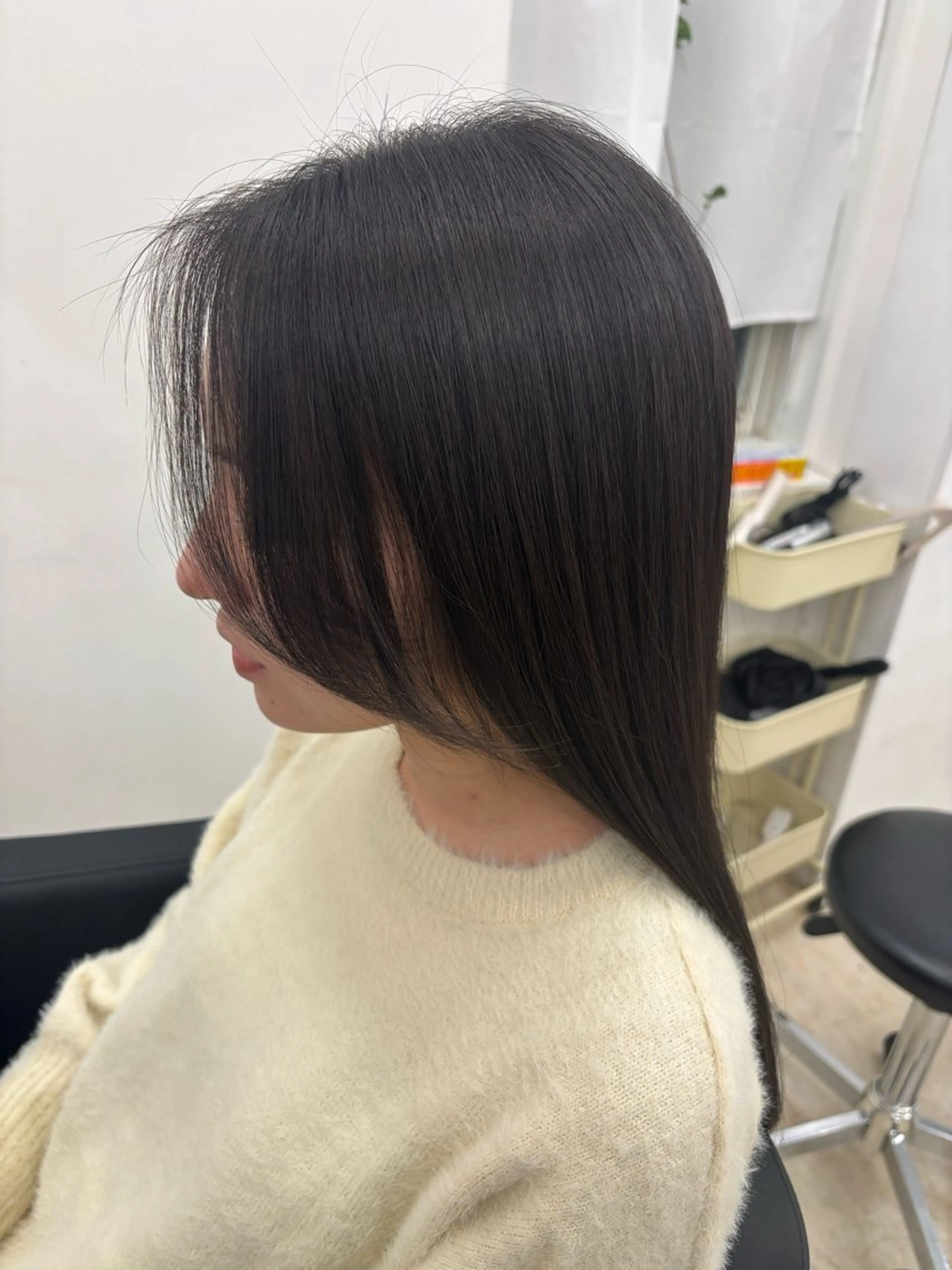 ロング 顔周りカット カット 山下 京華 🌷のヘアスタイル