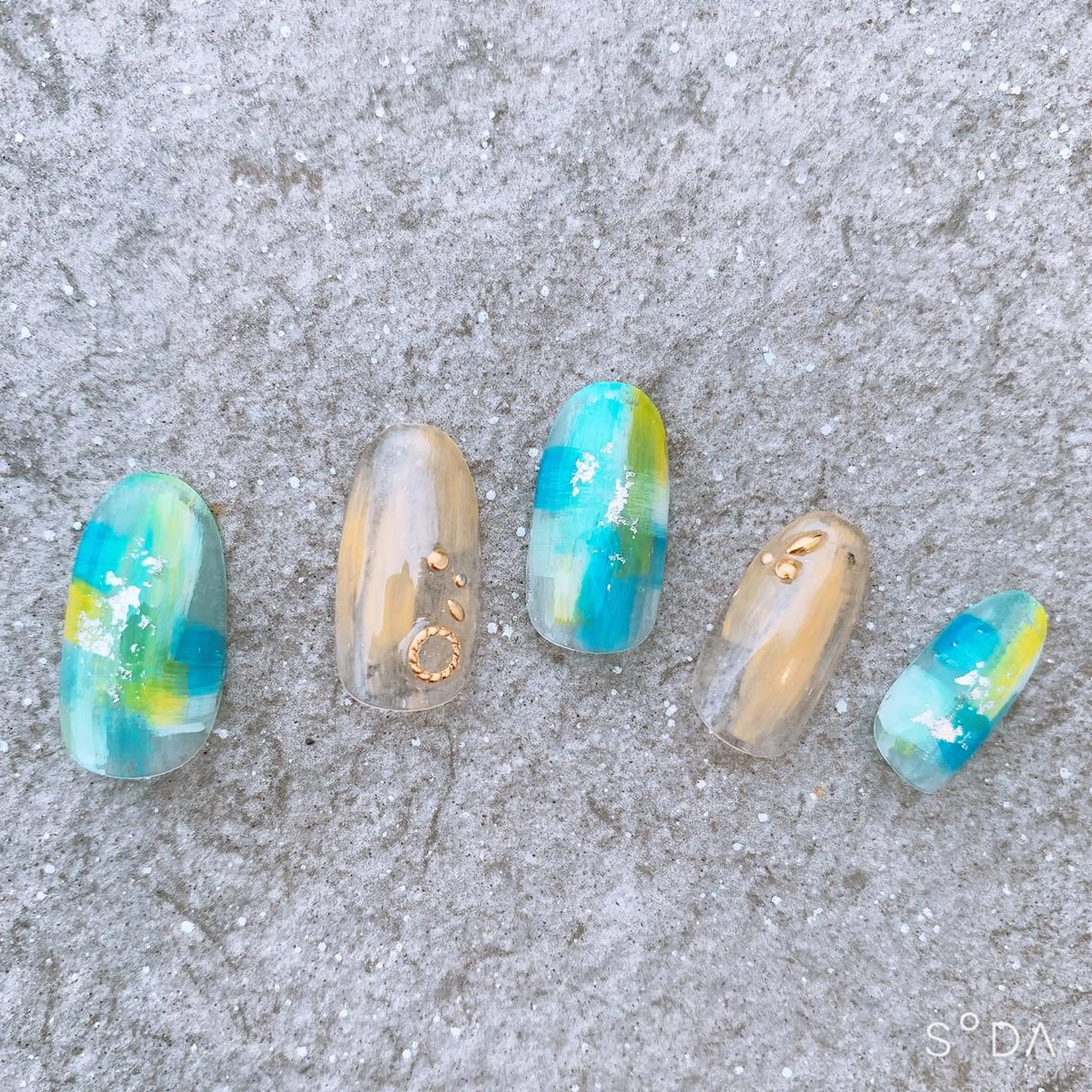 ネイル 夏ネイル Rena colore'のネイルデザイン