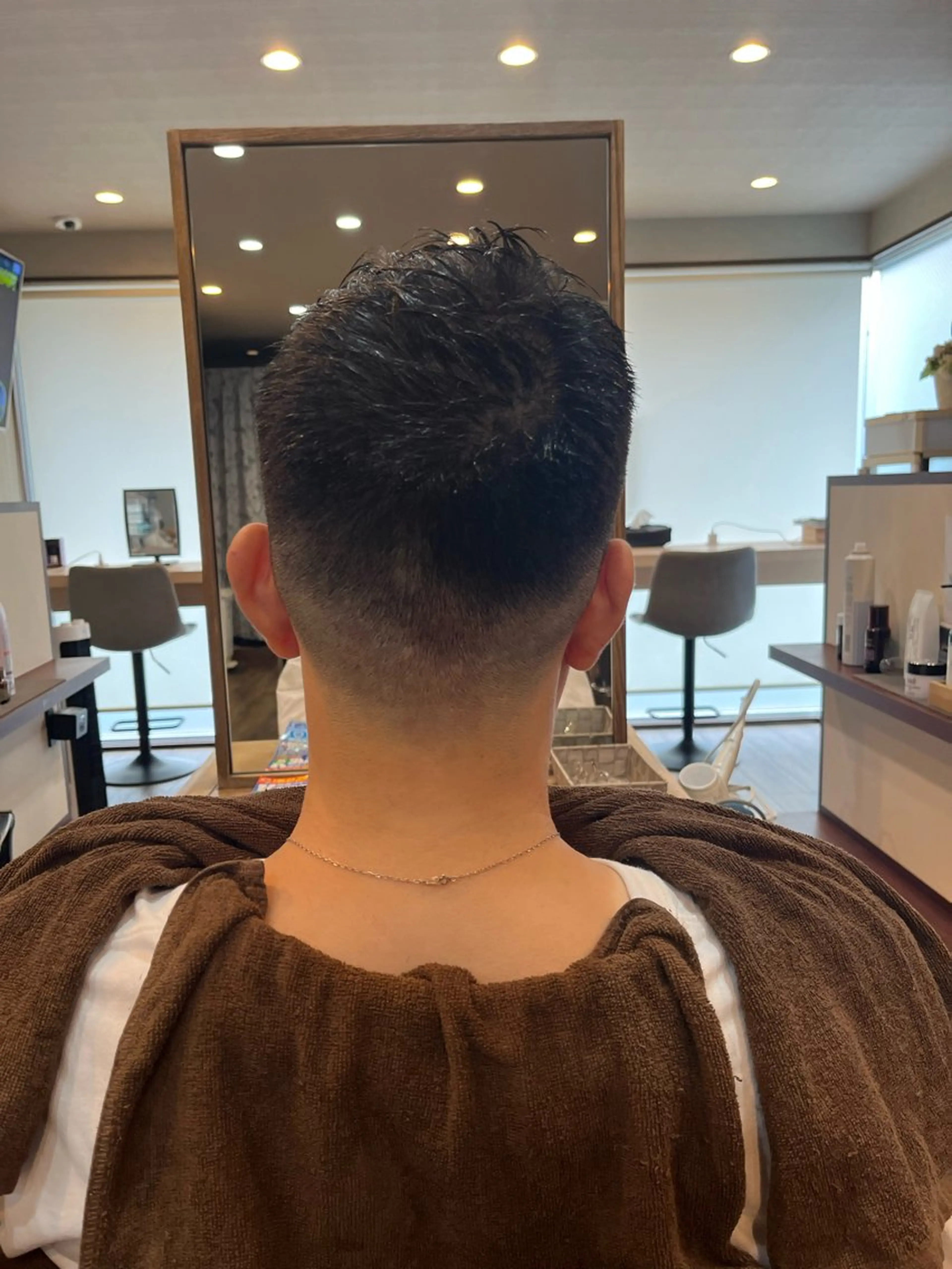 ショート メンズ フェードカット Lamie所属・大人女子&髪改善専門 Nobuフリーランスのヘアスタイル