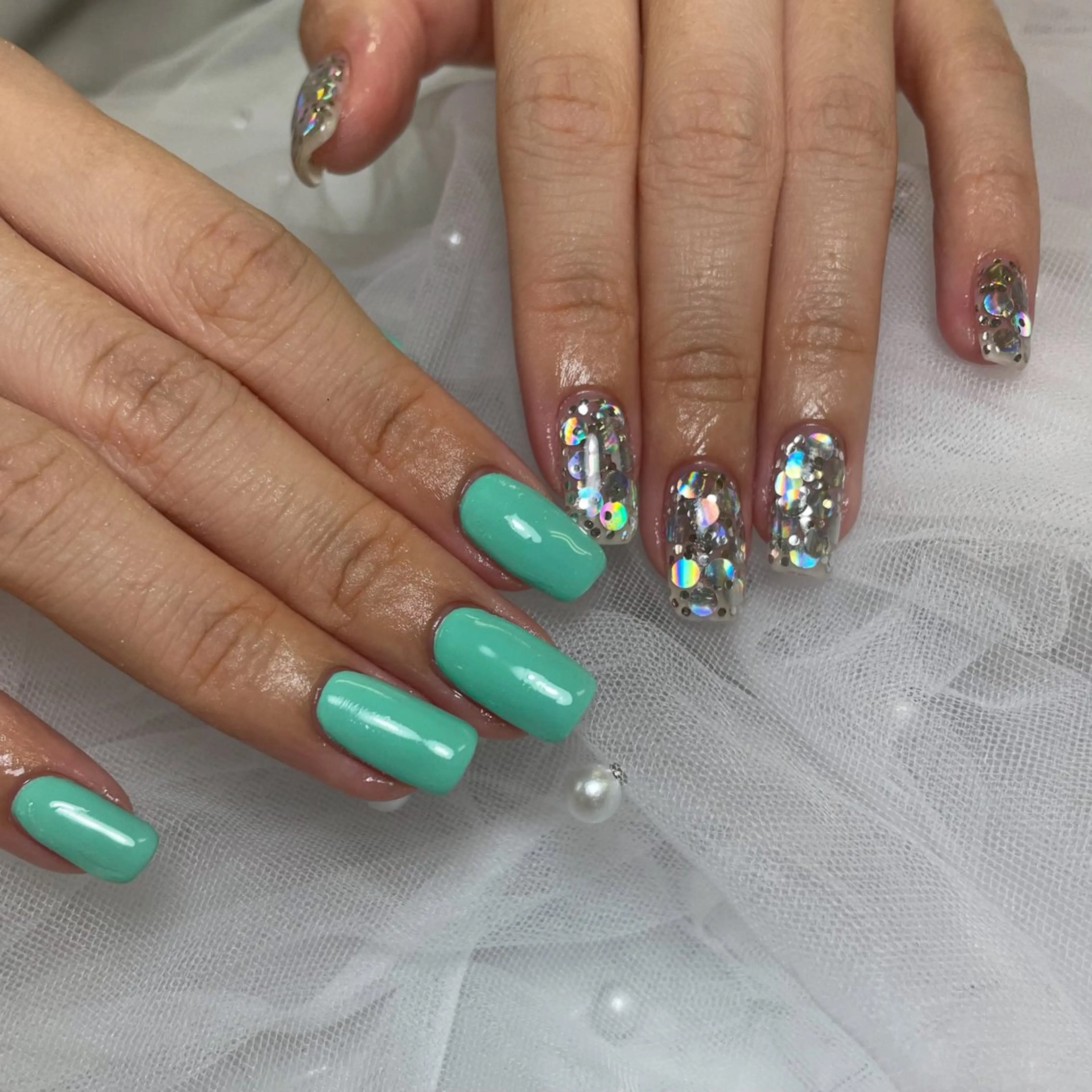 ネイル ハンドネイル フットネイル S LOUNGE NAIL所属・パーツたくさん🍓 SUMIのネイルデザイン