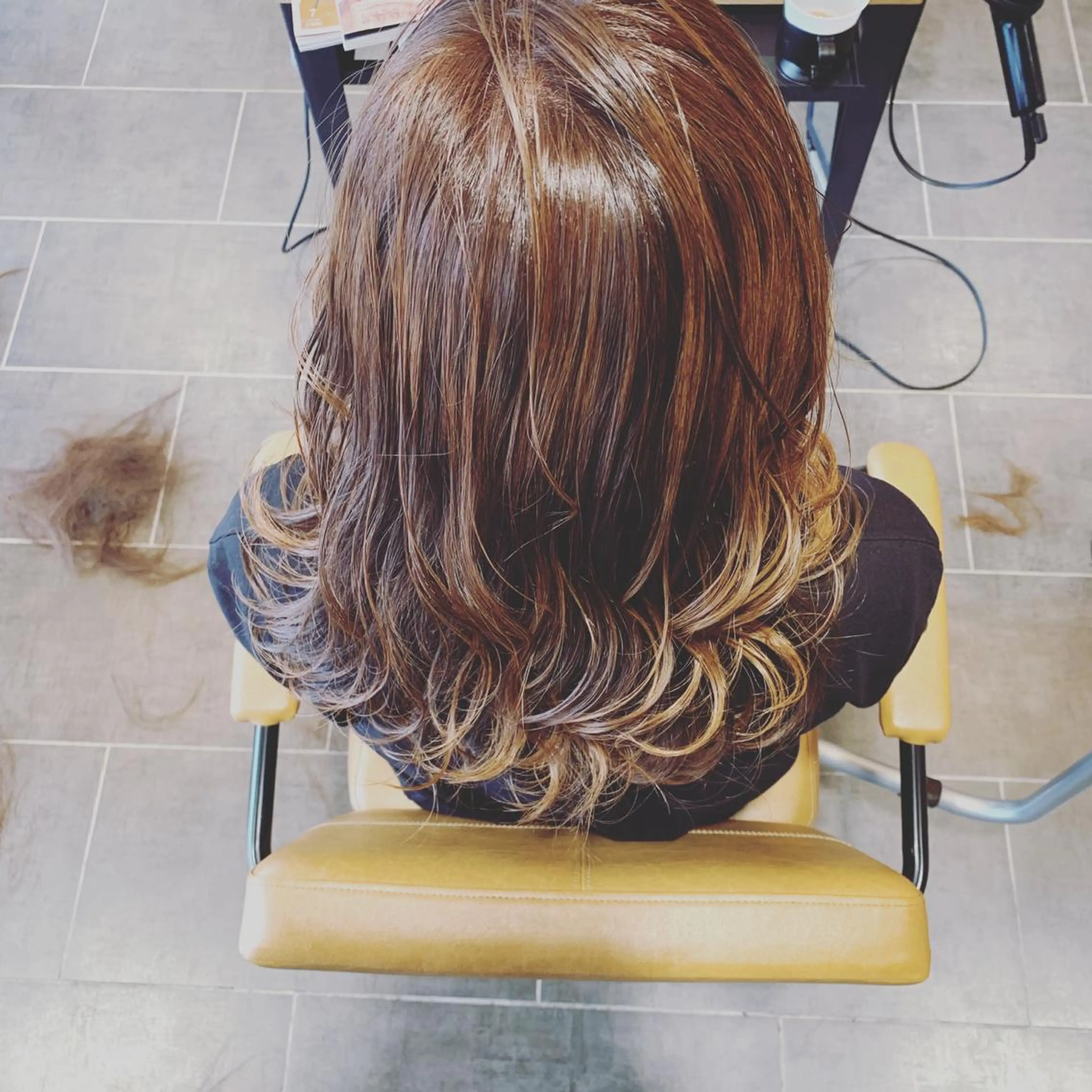 ミディアム ému エミュ　hair &spa所属・近藤 みゅうまのヘアスタイル