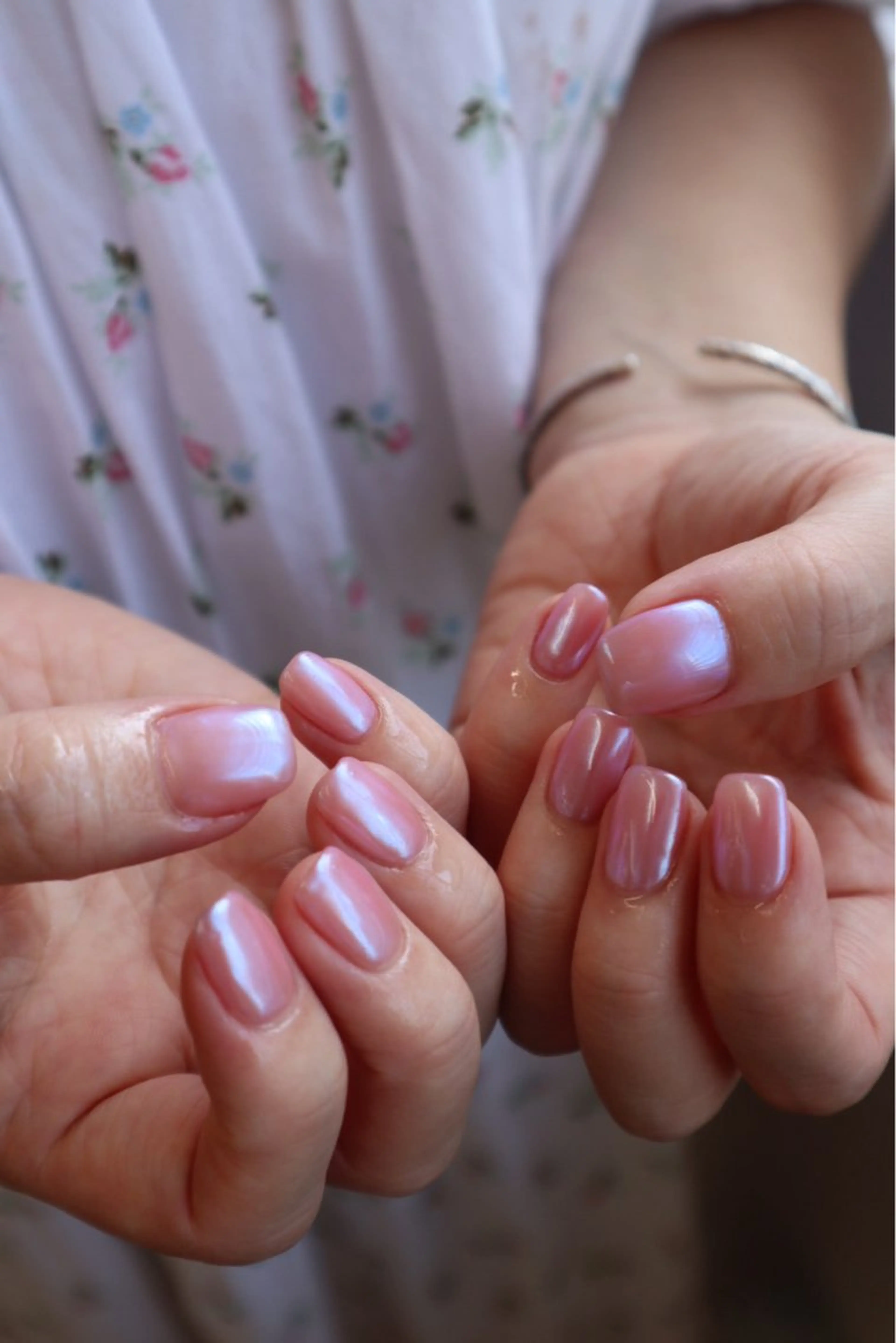 ネイル オーロラネイル マグネットネイル ハンドネイル chika ／ nailのネイルデザイン