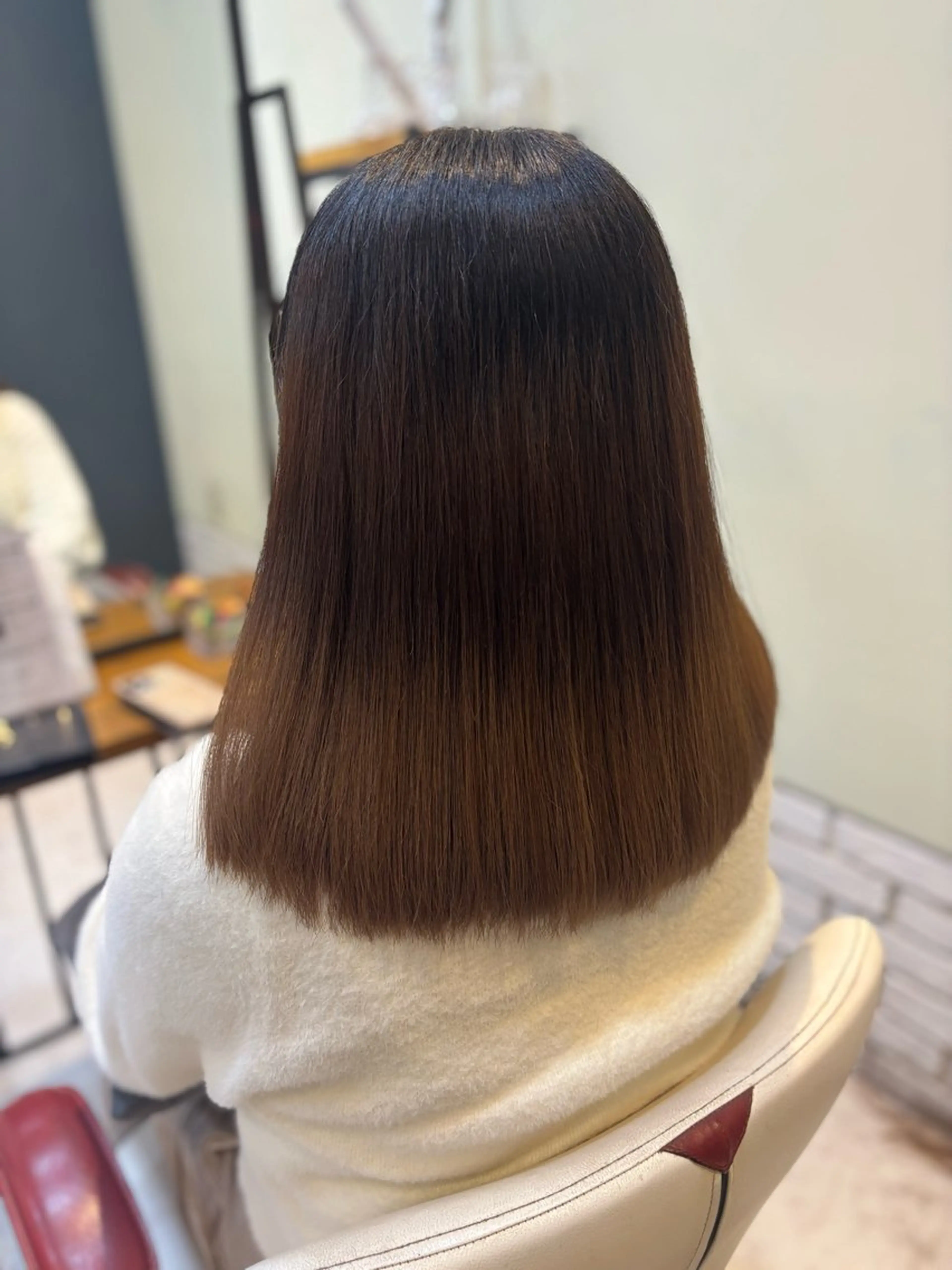 ミディアム loops北山田所属・すなが/パーマカット モデル募集中のヘアスタイル