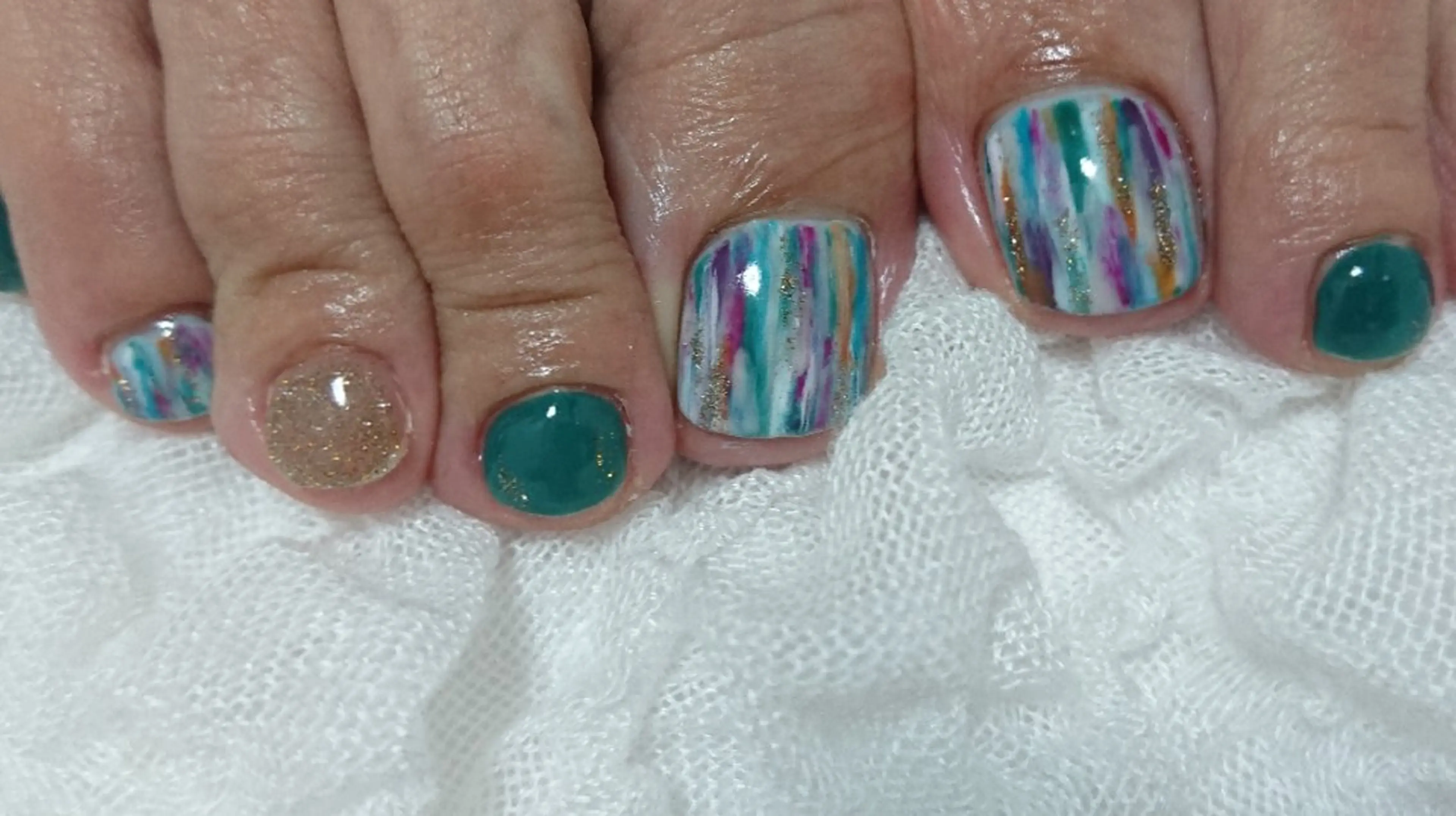 ネイル フットネイル shellnail さなえのネイルデザイン