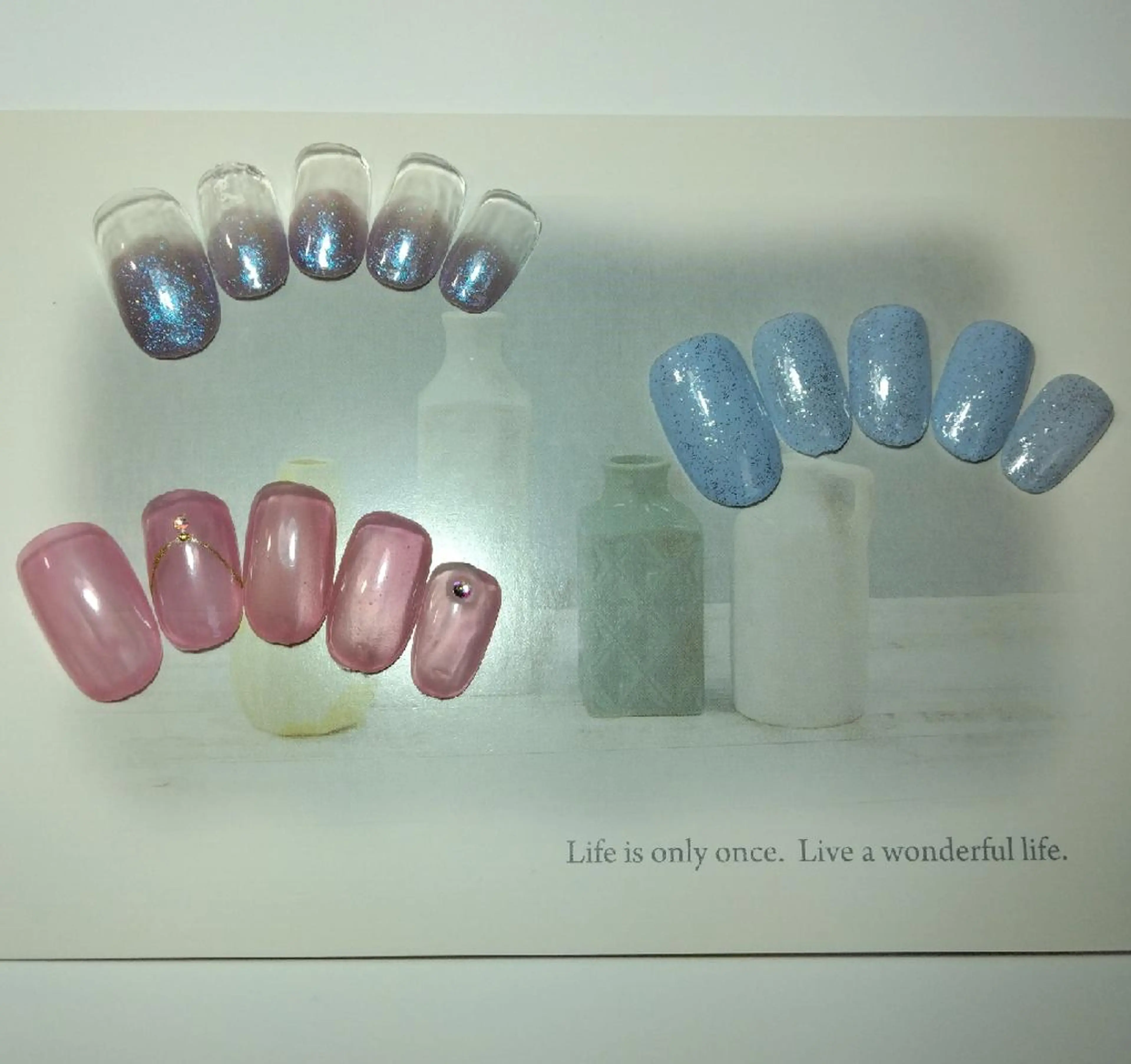 ネイル カジュアル ハンドネイル ネイルサロンベルティ .keikoのネイルデザイン