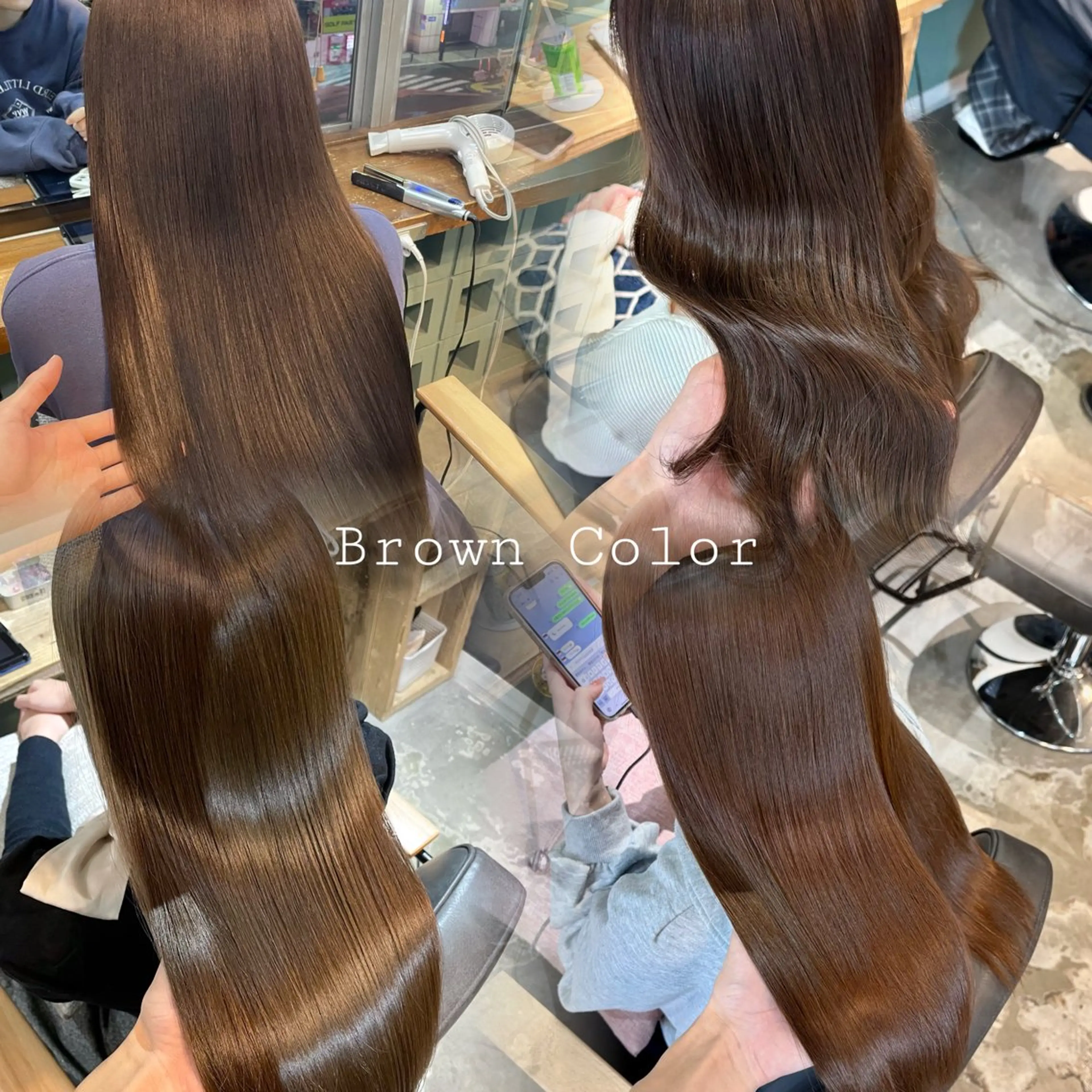 【ミニモ学割U24】【カット＋プレミアムケアカラー＋トリートメント】の写真