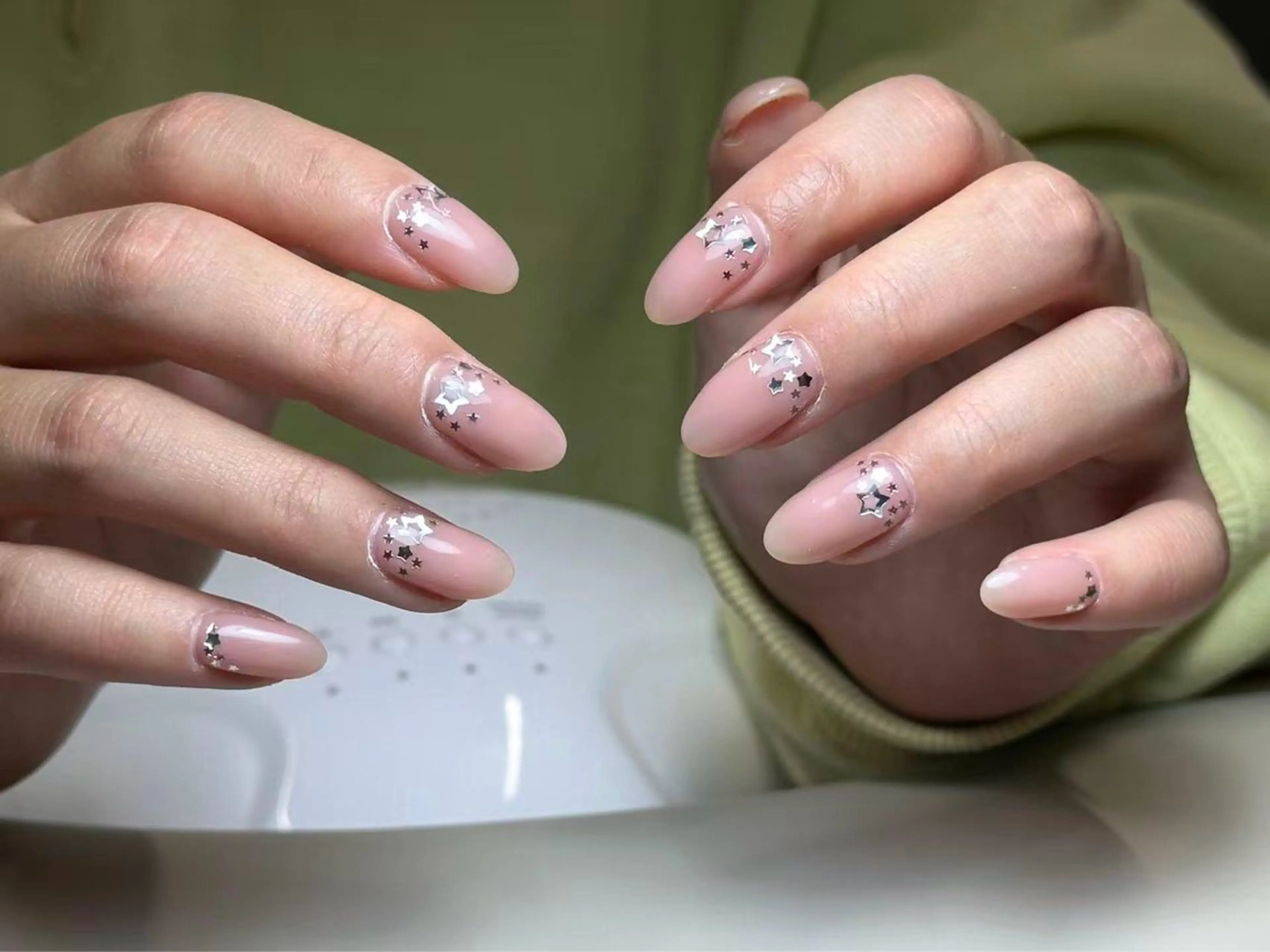 ネイル アートネイル 韓国ネイル 持ち込み ニュアンスネイル ワンカラーネイル イブ ネイリのネイルデザイン