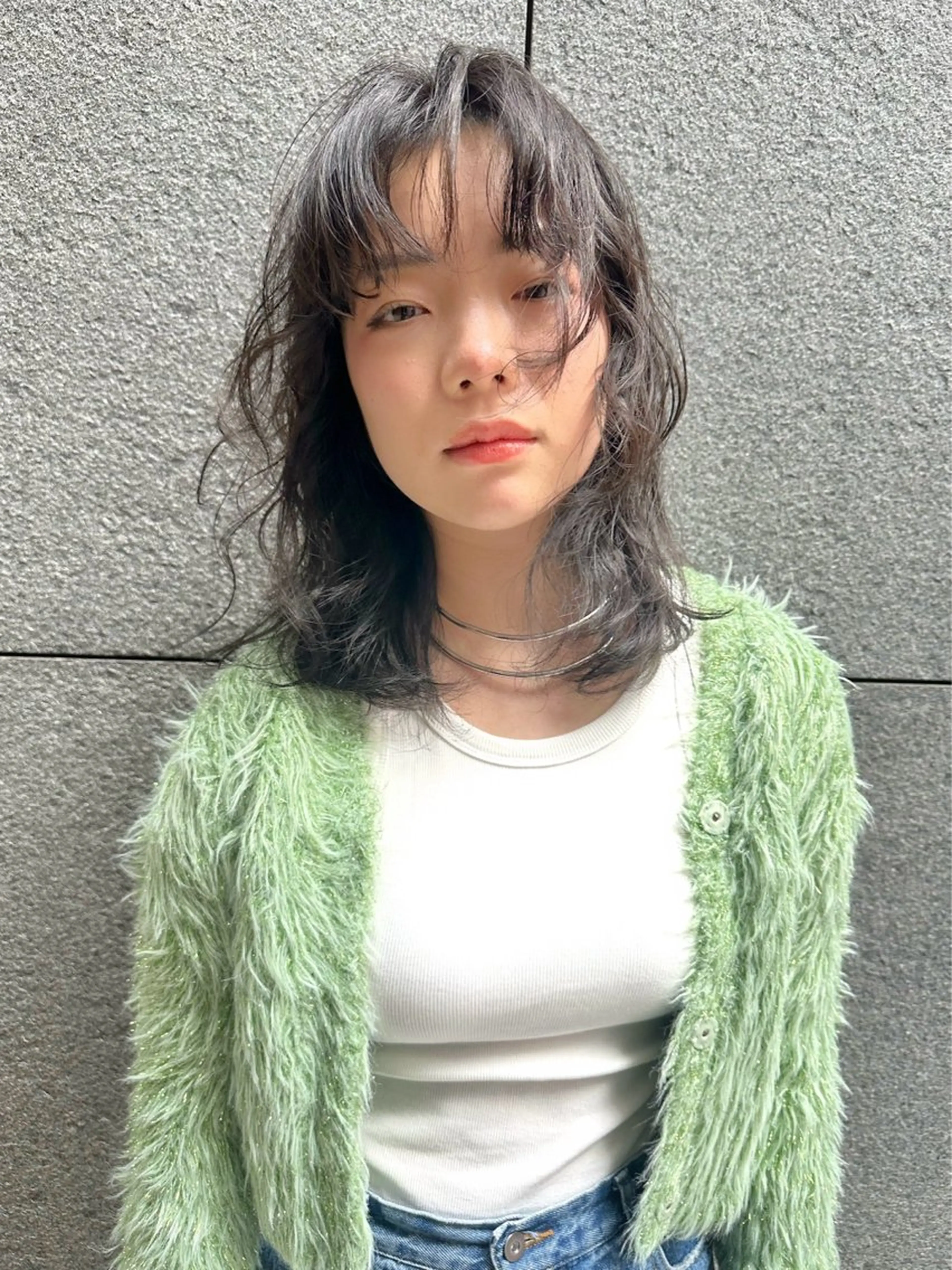 ミディアム パーマ カット パーマ lelu所属・lelu / 佐々木のヘアスタイル