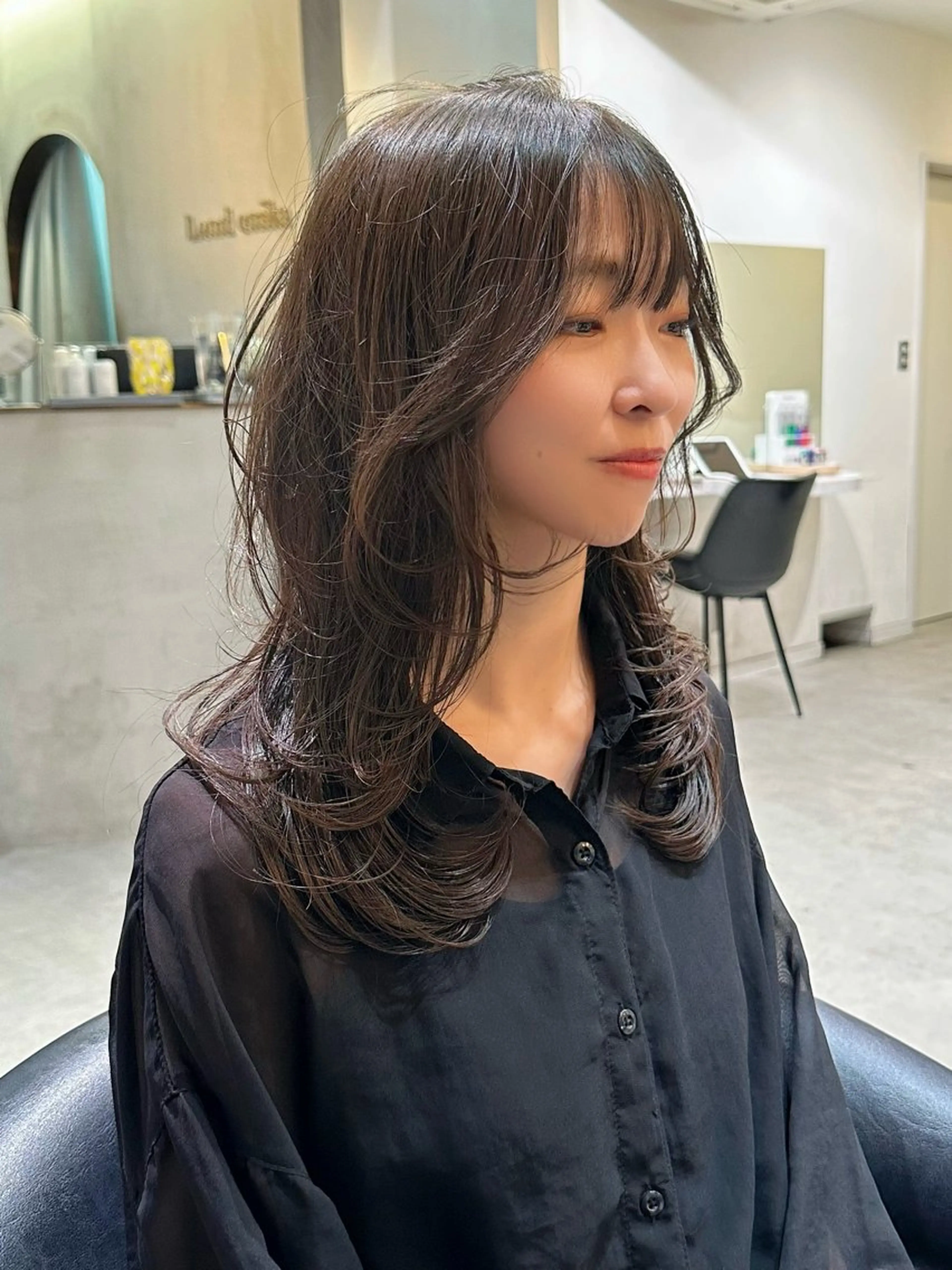 ミディアム taiga ショート /レイヤー/矯正🌈のヘアスタイル