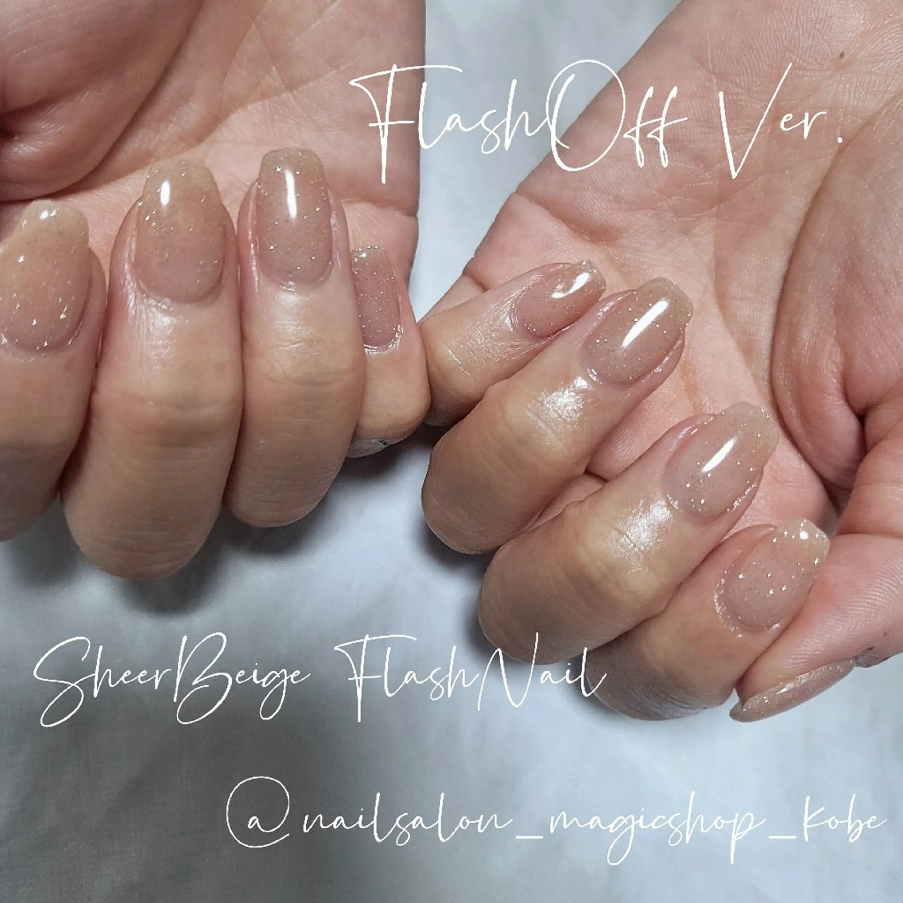 ネイル フラッシュネイル ジェルネイル ハロウィン マグネットネイル オレンジ ハンドネイル Nailsalon MagicShopのネイルデザイン