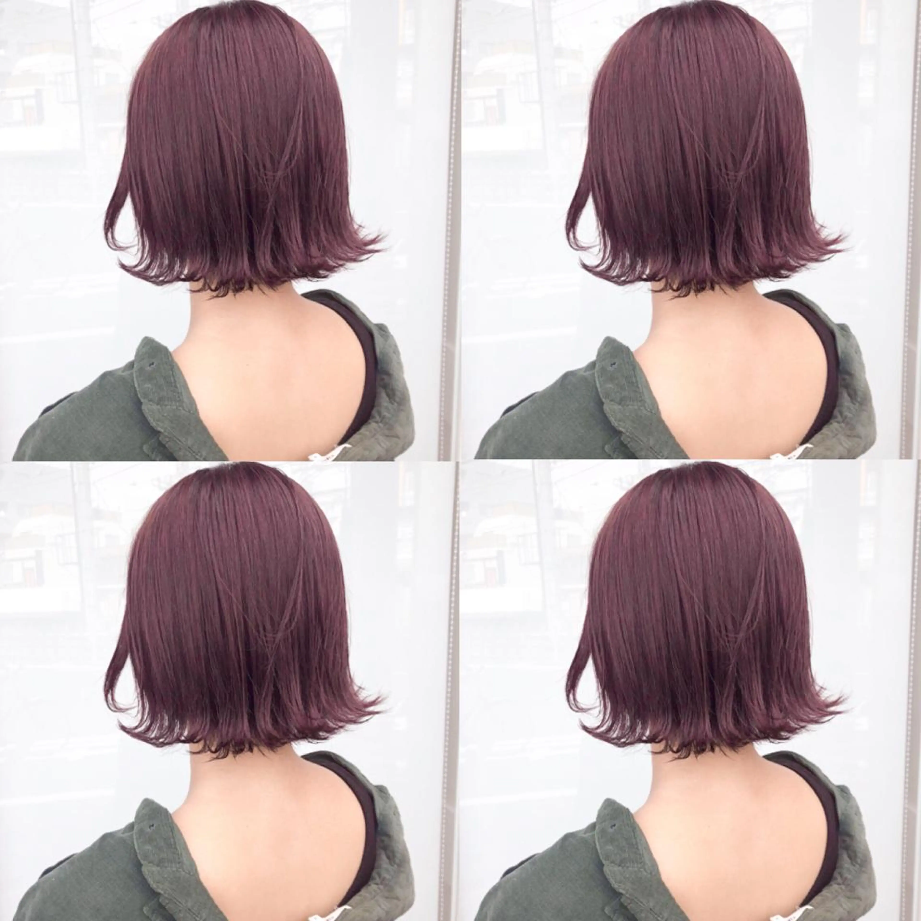 ミディアム カラー HOLON池袋所属・ウルフカット ハッシュカット/七海のヘアスタイル