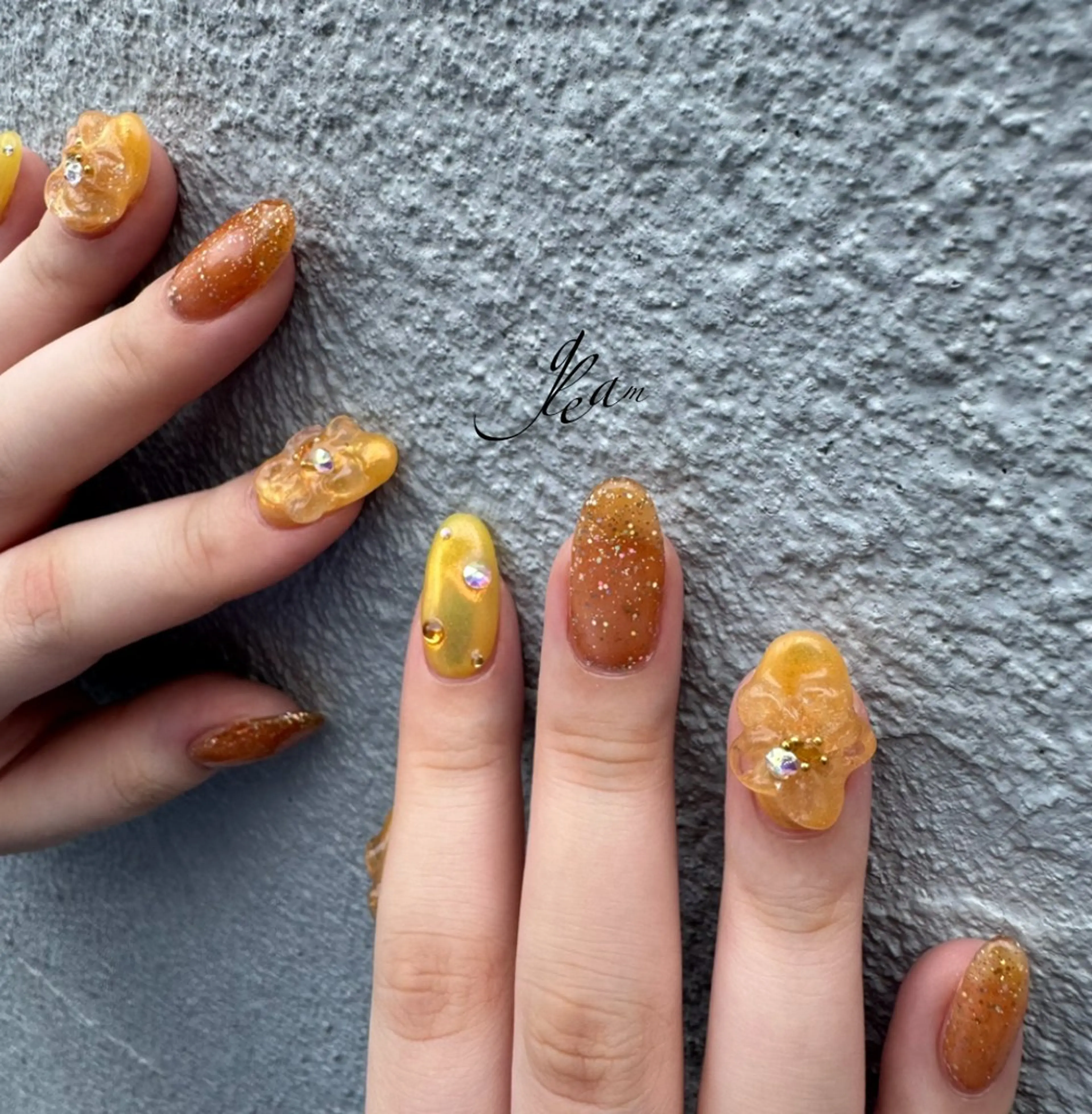 ネイル ハンドネイル gleam所属・gleam✴︎ sayakaのネイルデザイン