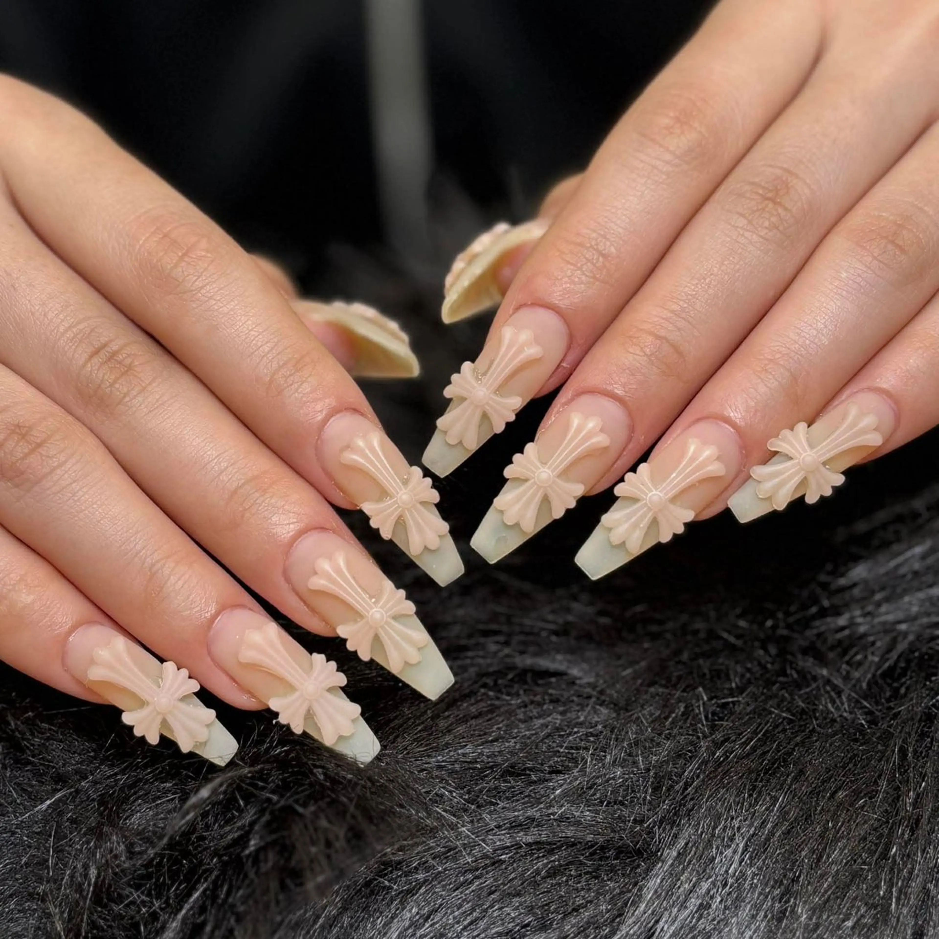 ネイル アートネイル 成人式 ジェルネイル ニュアンスネイル 夏ネイル ハンドネイル Jenn Nail Salonのネイルデザイン