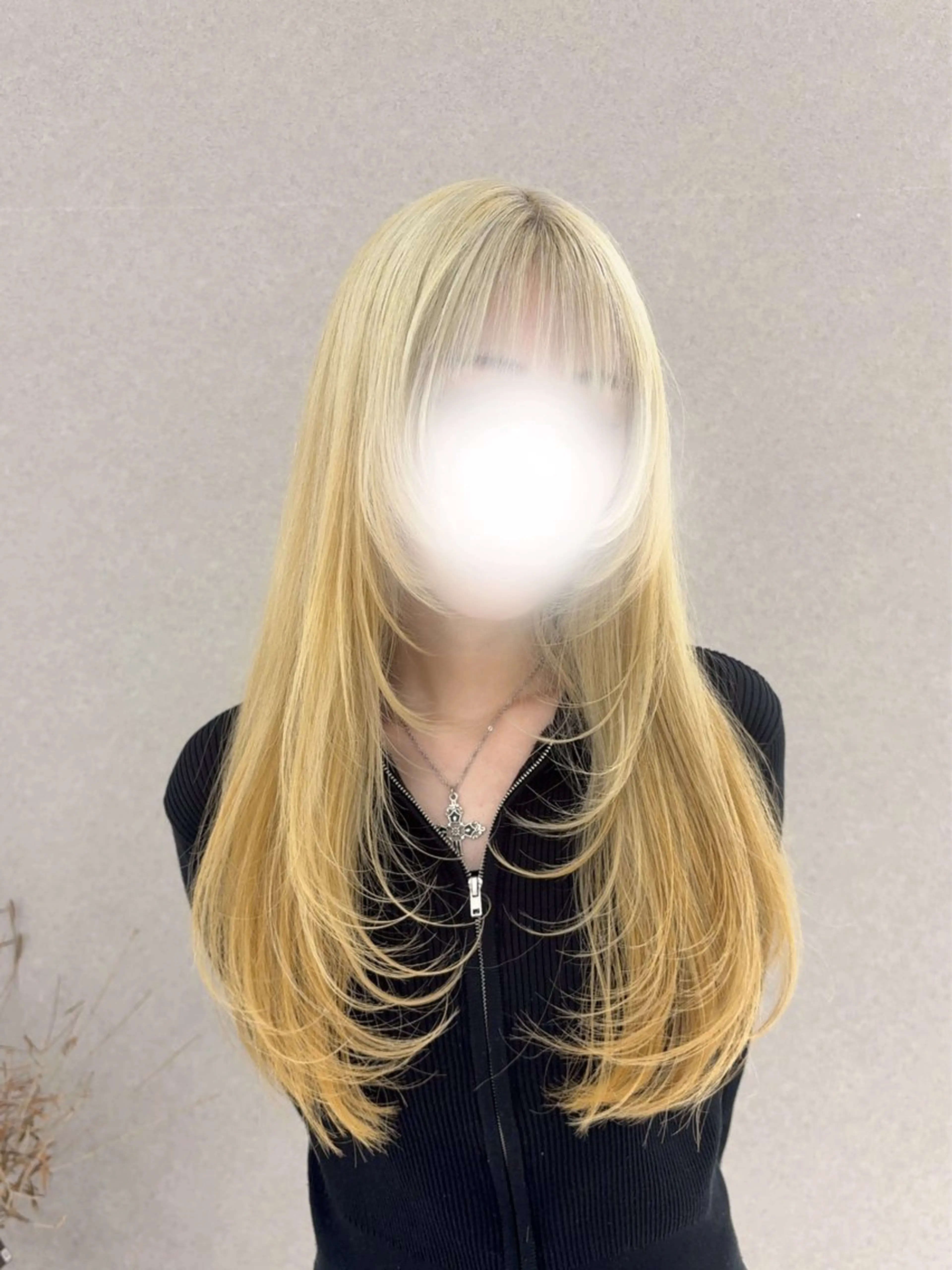 ロング カット ヘアカラー ハイトーン/カラー /ウルフ/RENAのヘアスタイル