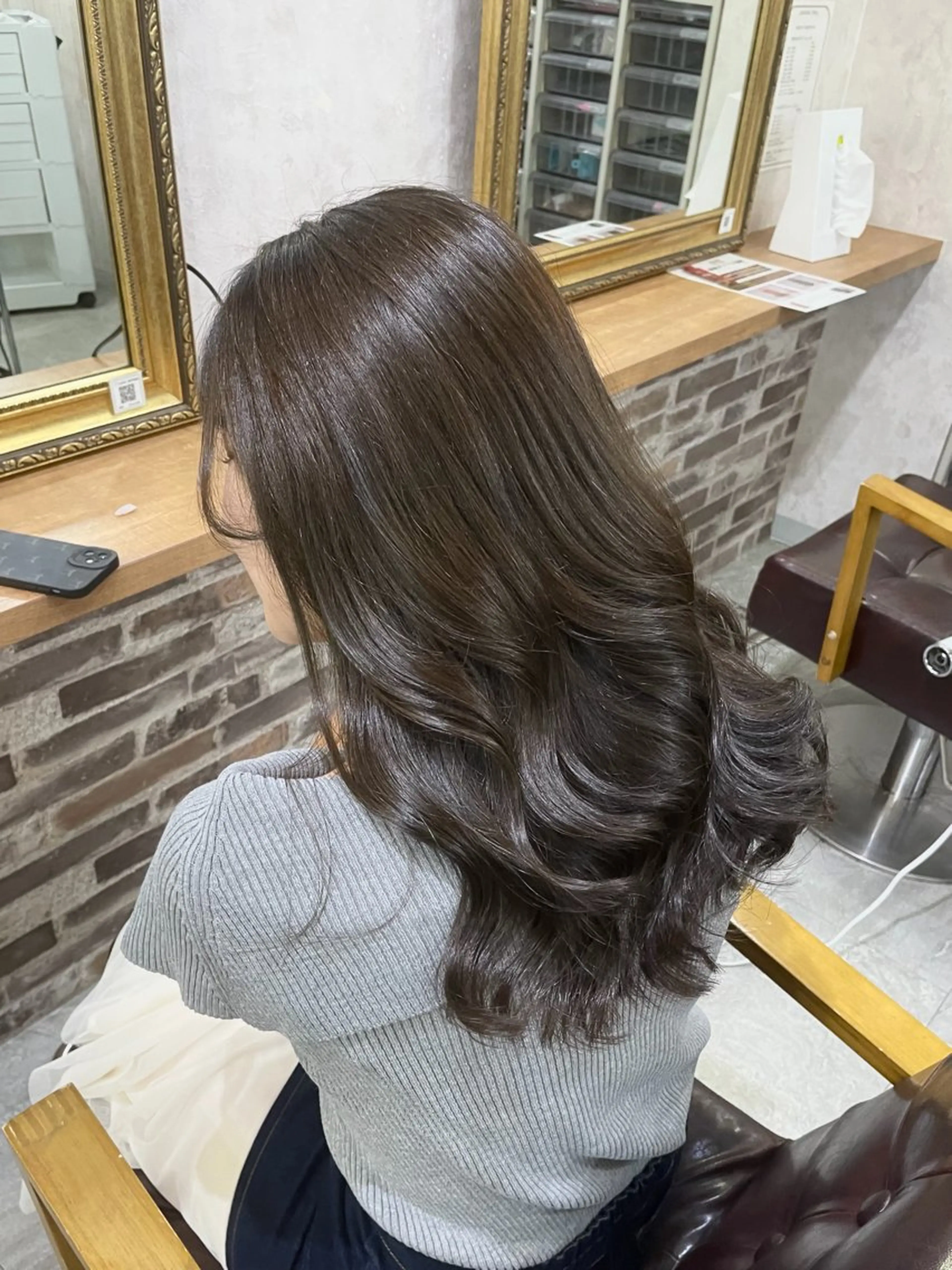 カット＋透明感カラー＋人気のパパイン酵素トリートメント※ロング料金有の写真