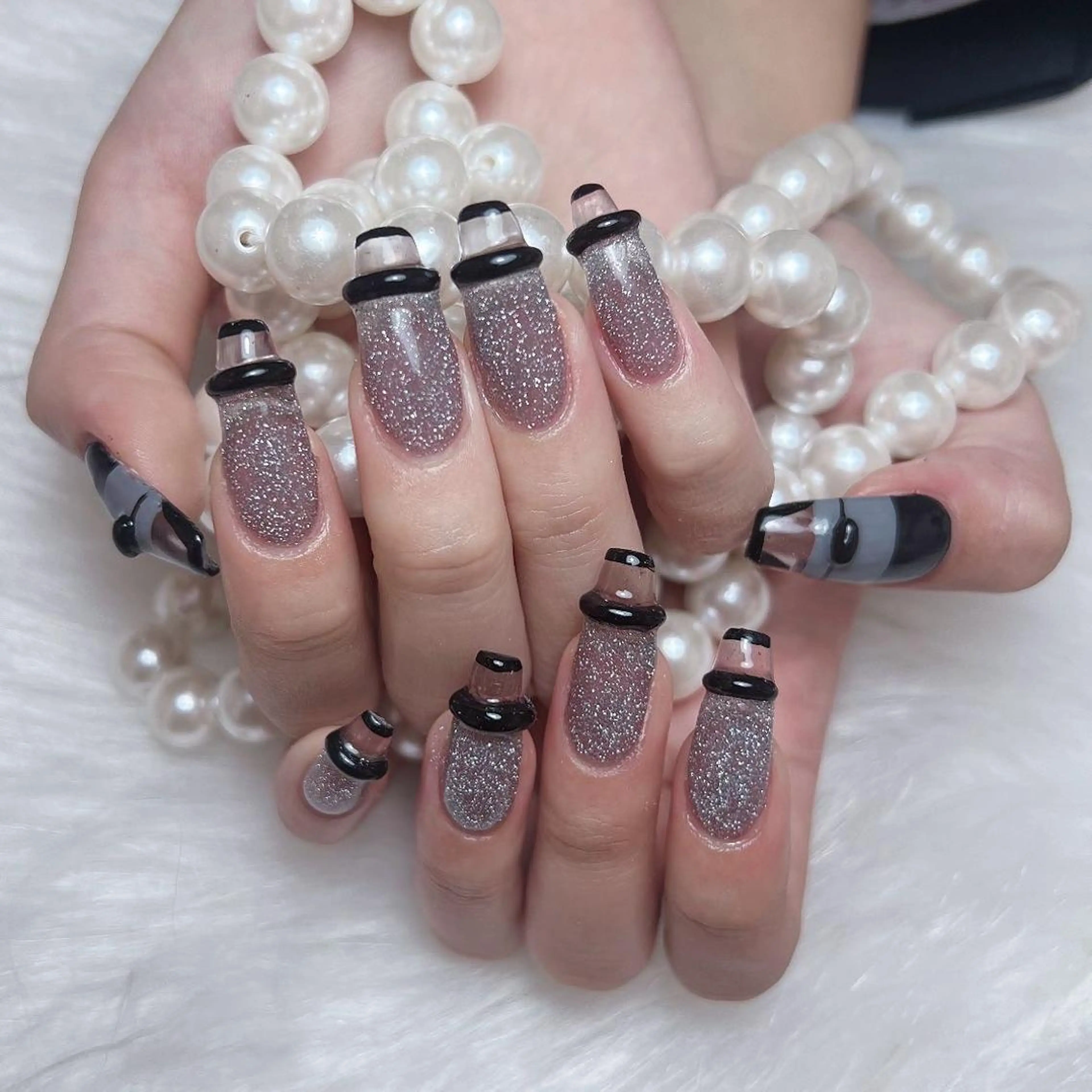 ネイル ゴージャス 持ち込み スカルプネイル ハンドネイル DIAMOND 💦のネイルデザイン