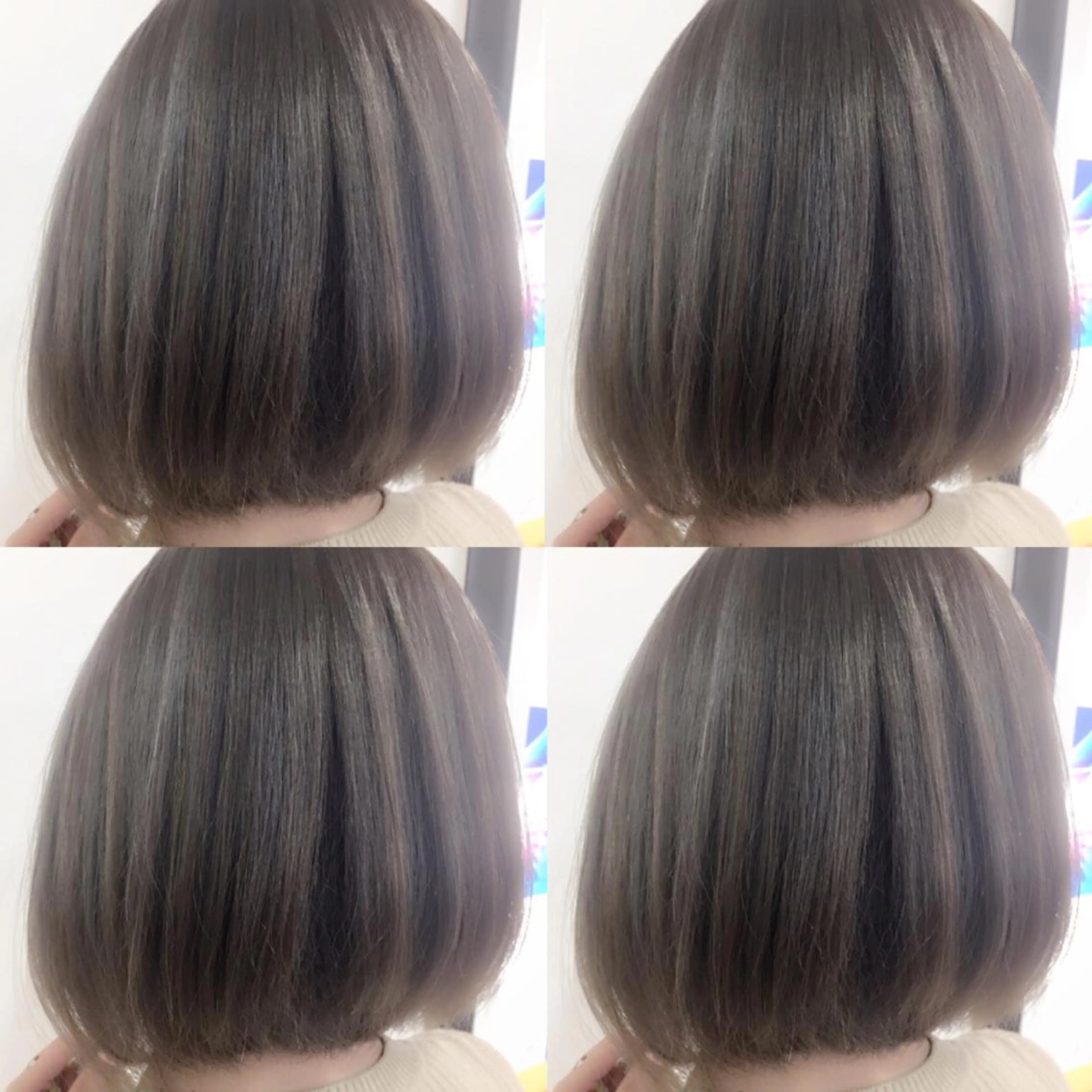 ショート カラー グレージュ ハイライトカラー ハイトーンカラー ハイトーングレージュ 外国人風カラー 中村 卓也のヘアスタイル