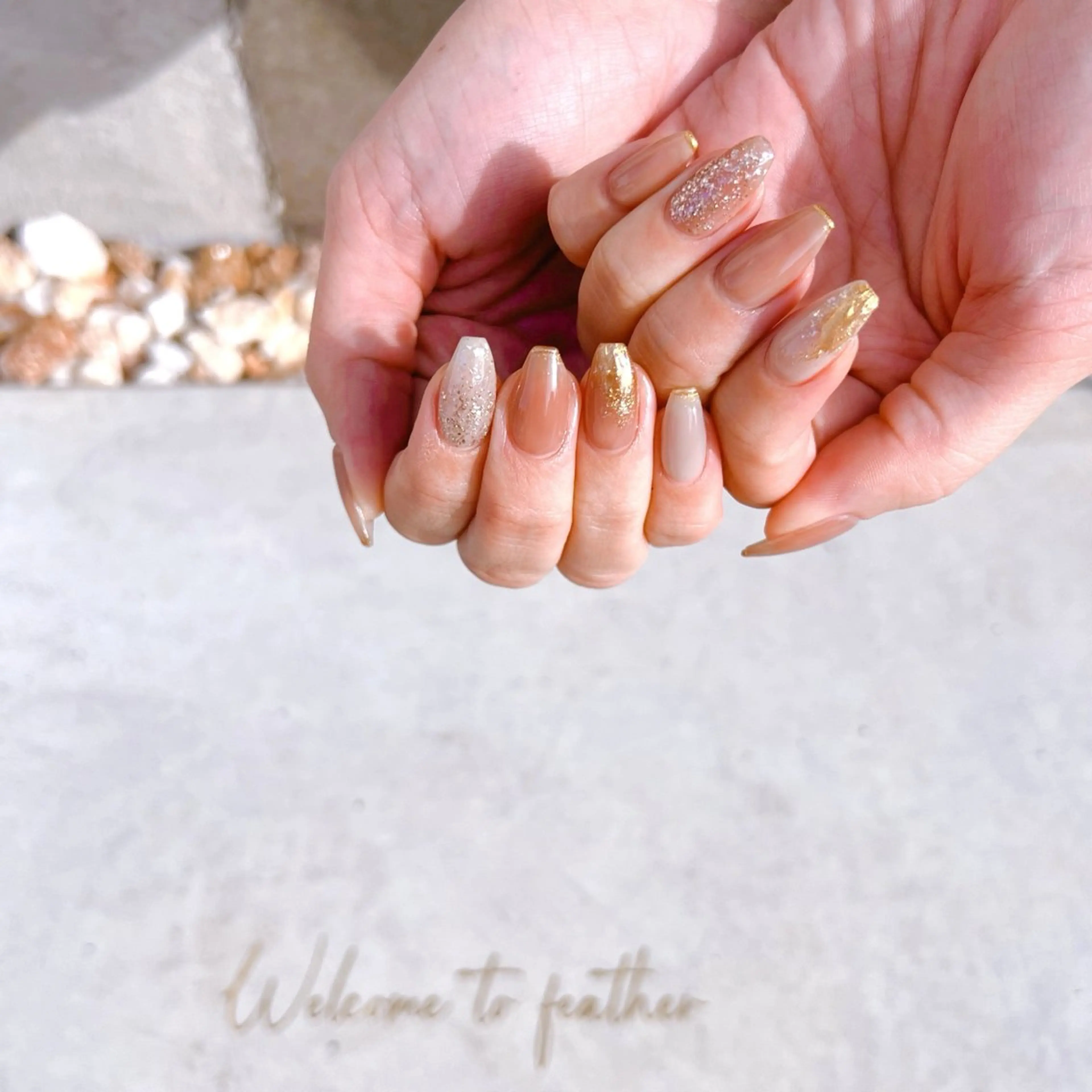 ネイル Feather MAIのマツエク・マツパデザイン