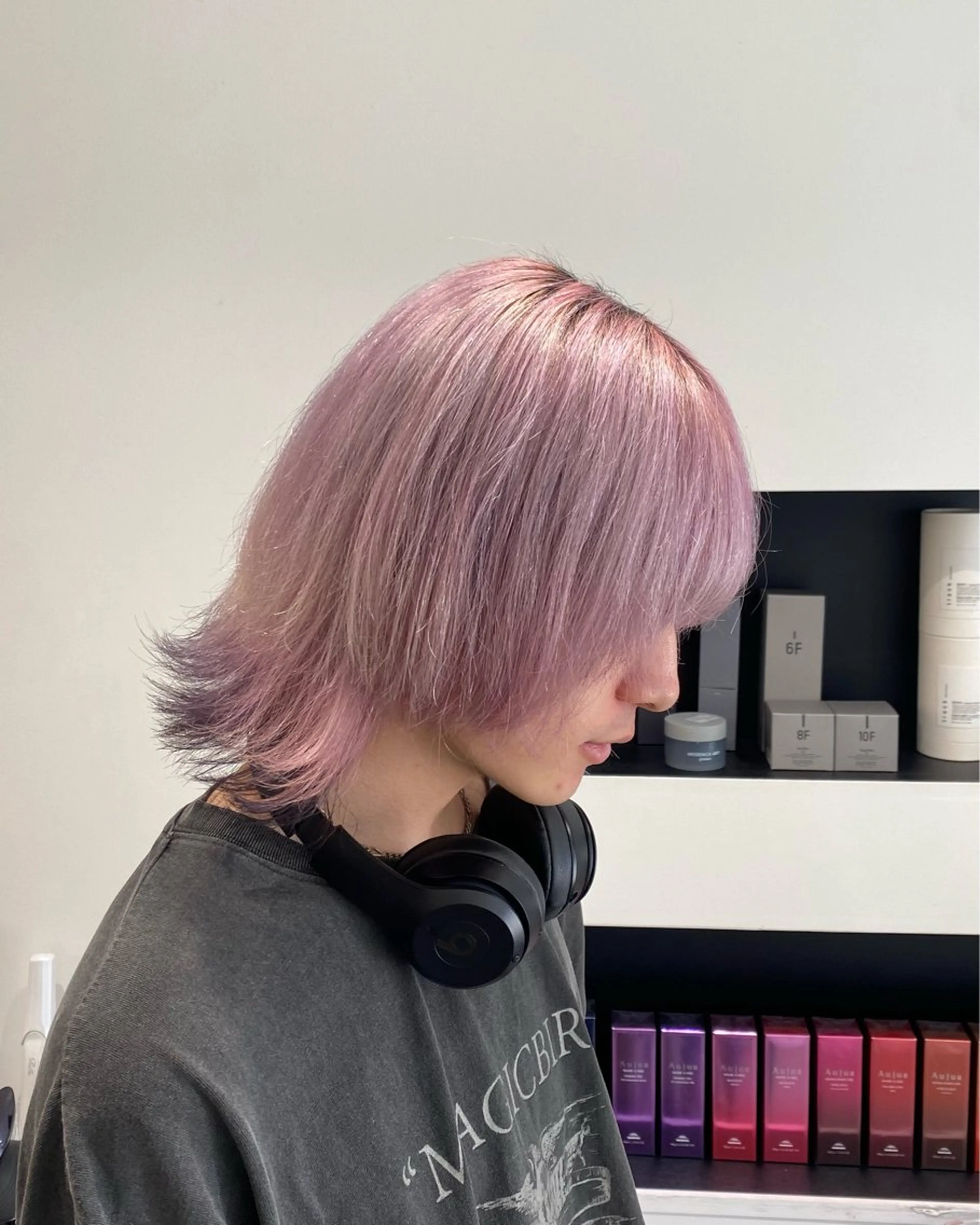 カラー ルイ☆【ボブ/メンズ /酸性ストレート】のヘアスタイル