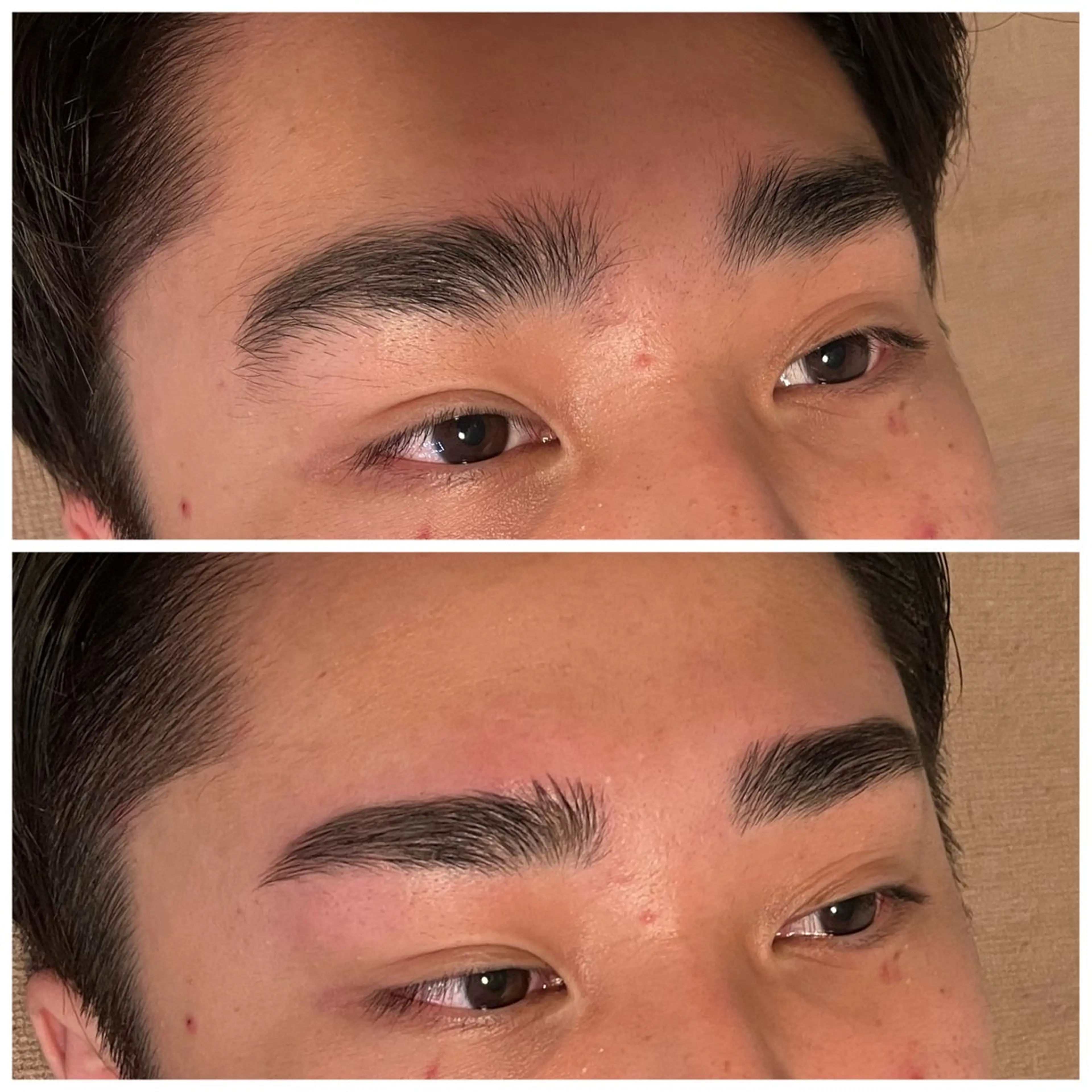 メンズ アイブロウ ワックス脱毛 眉カット その他(アイブロウ) Ｂ&H所属・頭痛•肩こり専門/ 眉サロンB&H心斎橋のエステ・リラクイメージ