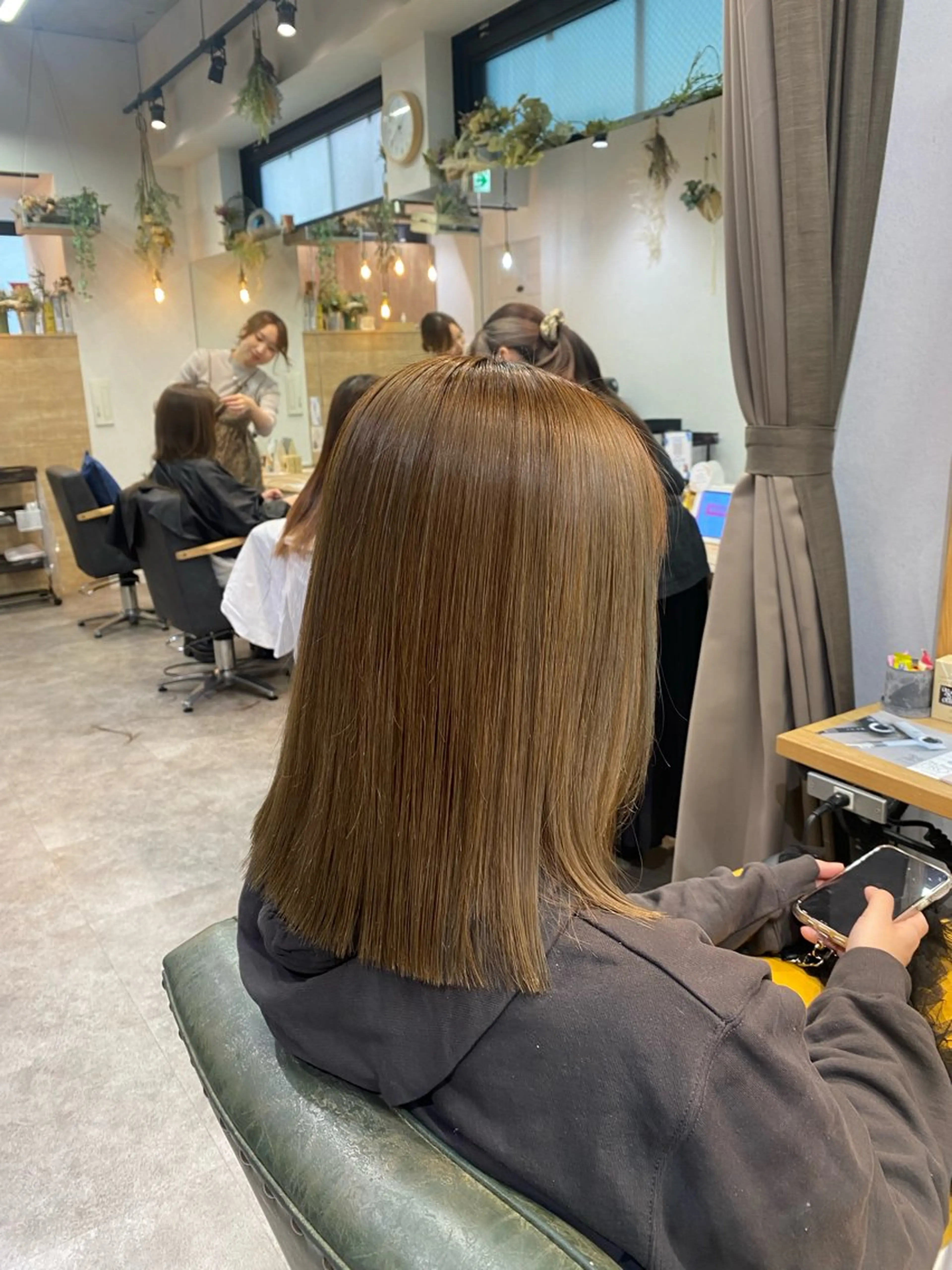 ミディアム カット 🌀ボブ／ミディアム パーマ🌀ayaのヘアスタイル