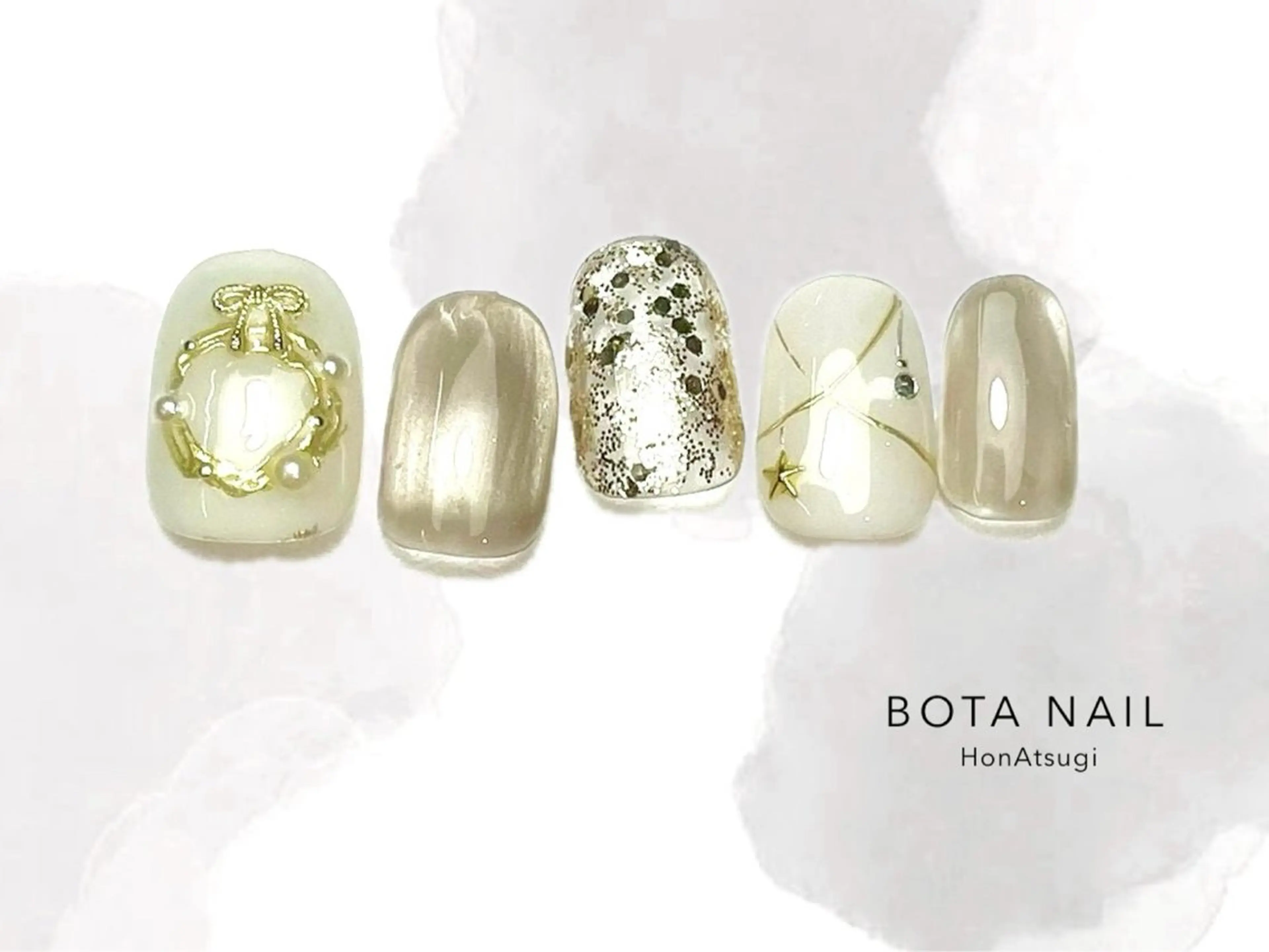 ネイル ハンドネイル BOTA NAIL UMIのネイルデザイン