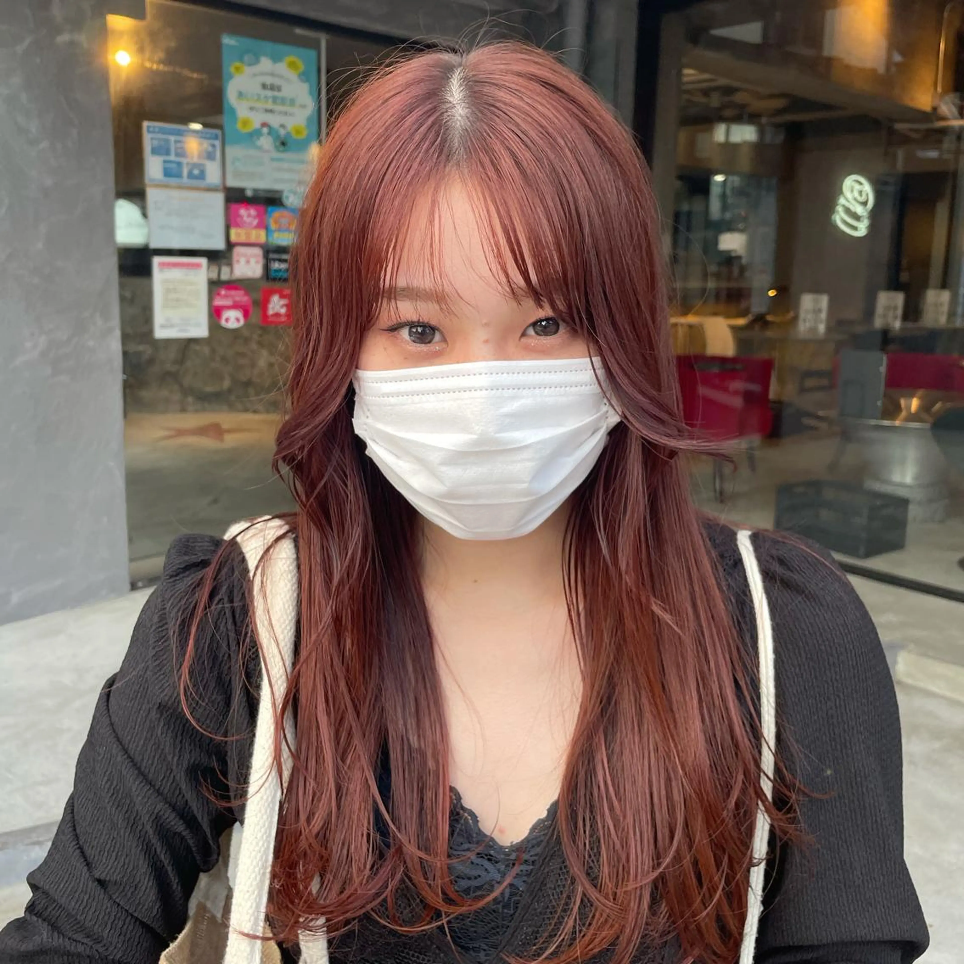 ロング カラー 高橋 みく/ minim 暖色のヘアスタイル