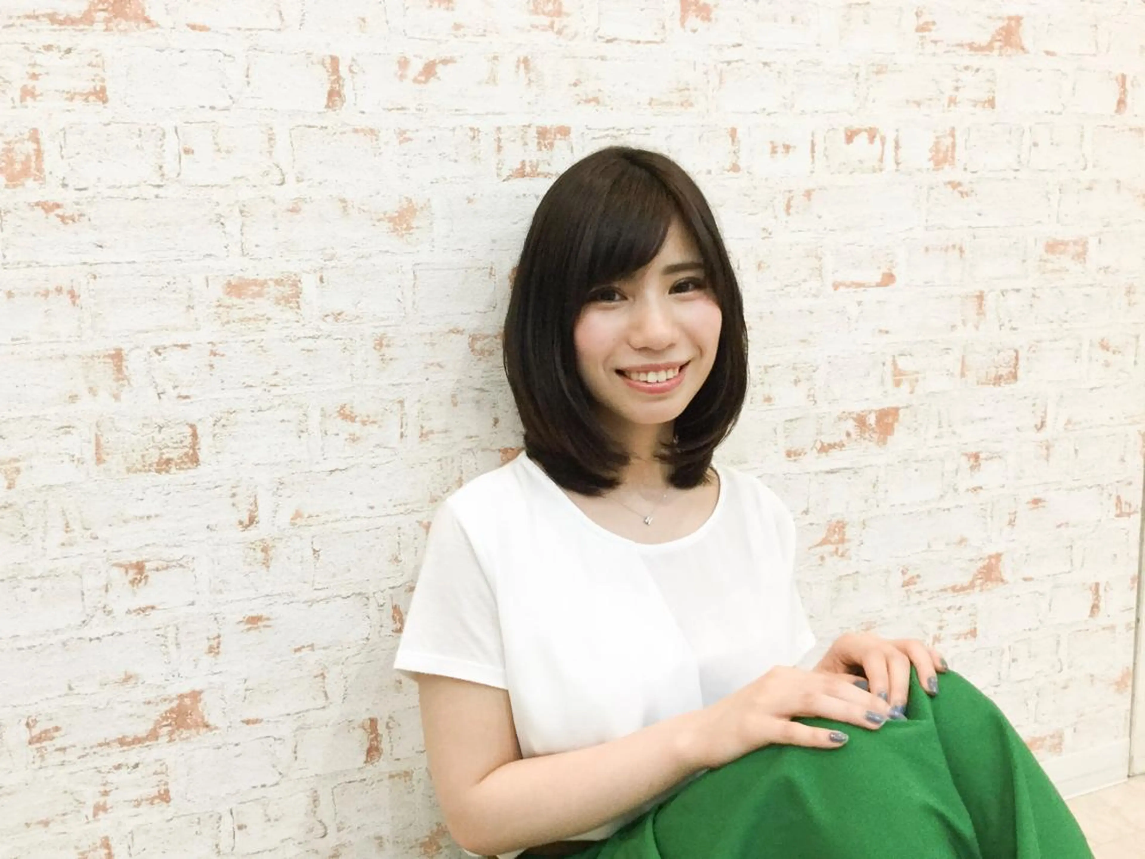 ミディアム カラー ヘアアレンジ KAIzen. tomoのヘアスタイル