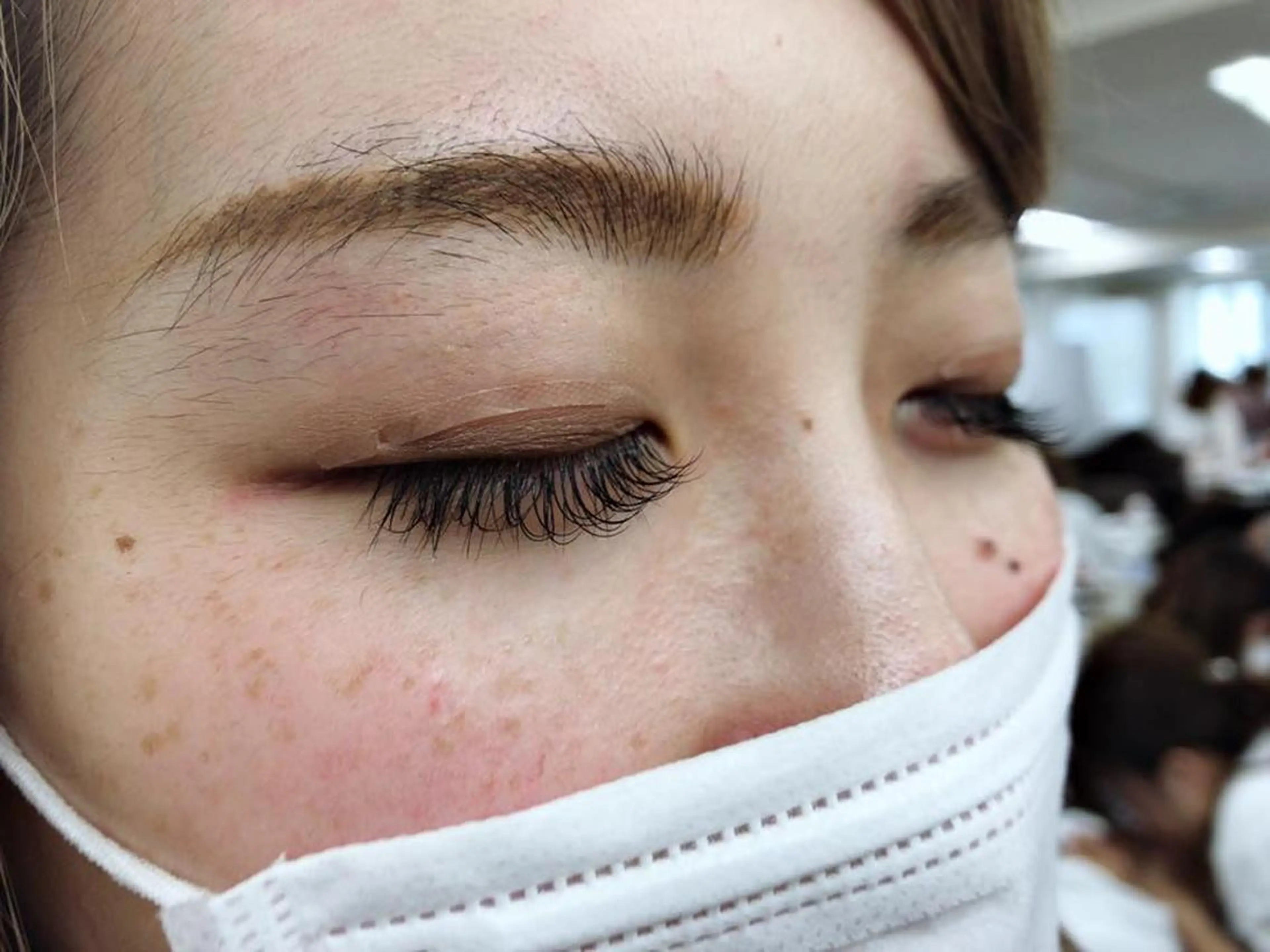 マツエク・マツパ 🩵盛れる韓国ヘア 🩵うるつやカラーのヘアスタイル