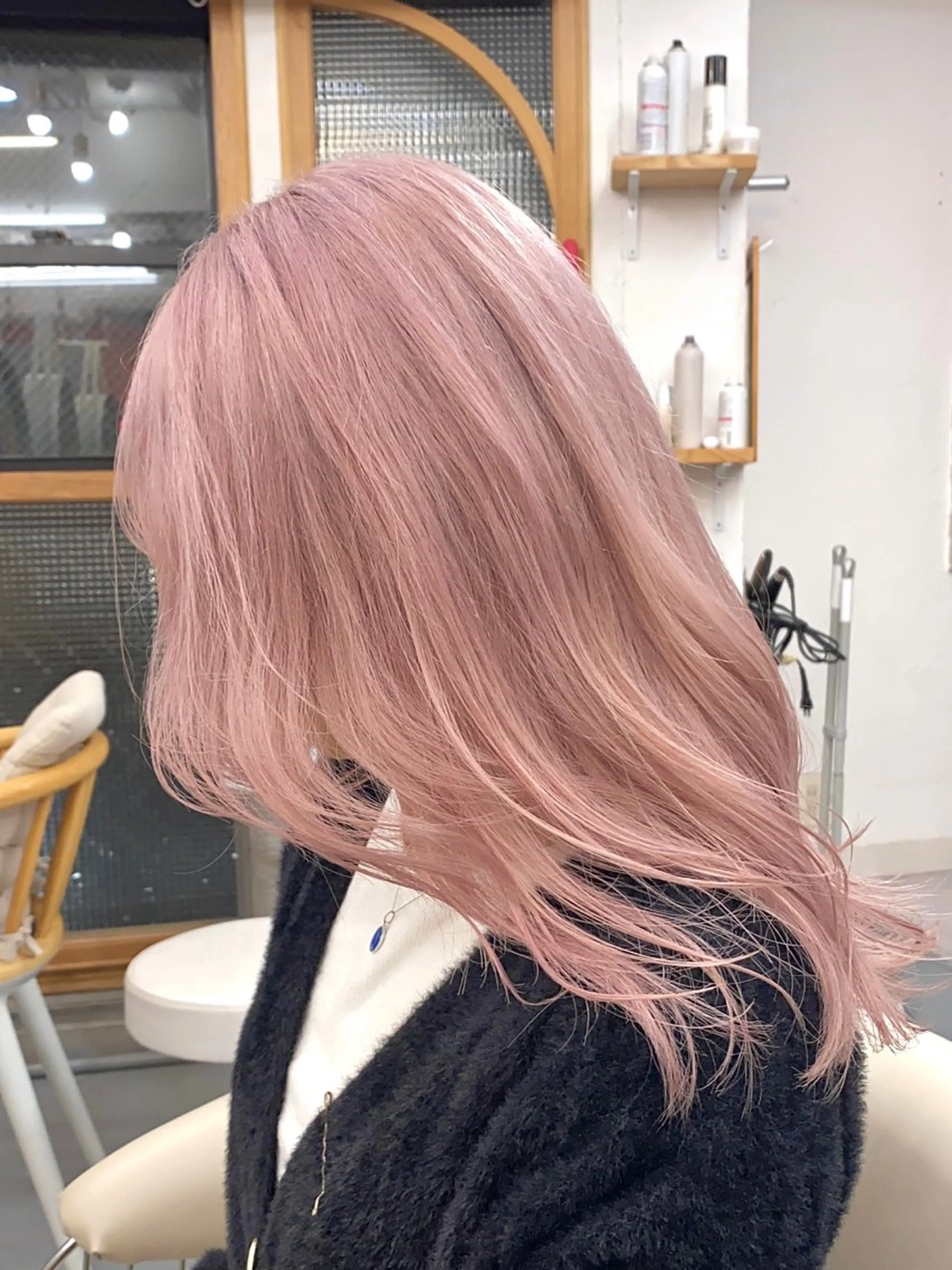 ロング カラー メンズ soi所属・ケアブリーチ/ツヤ髪 /ハイトーン/西村のヘアスタイル