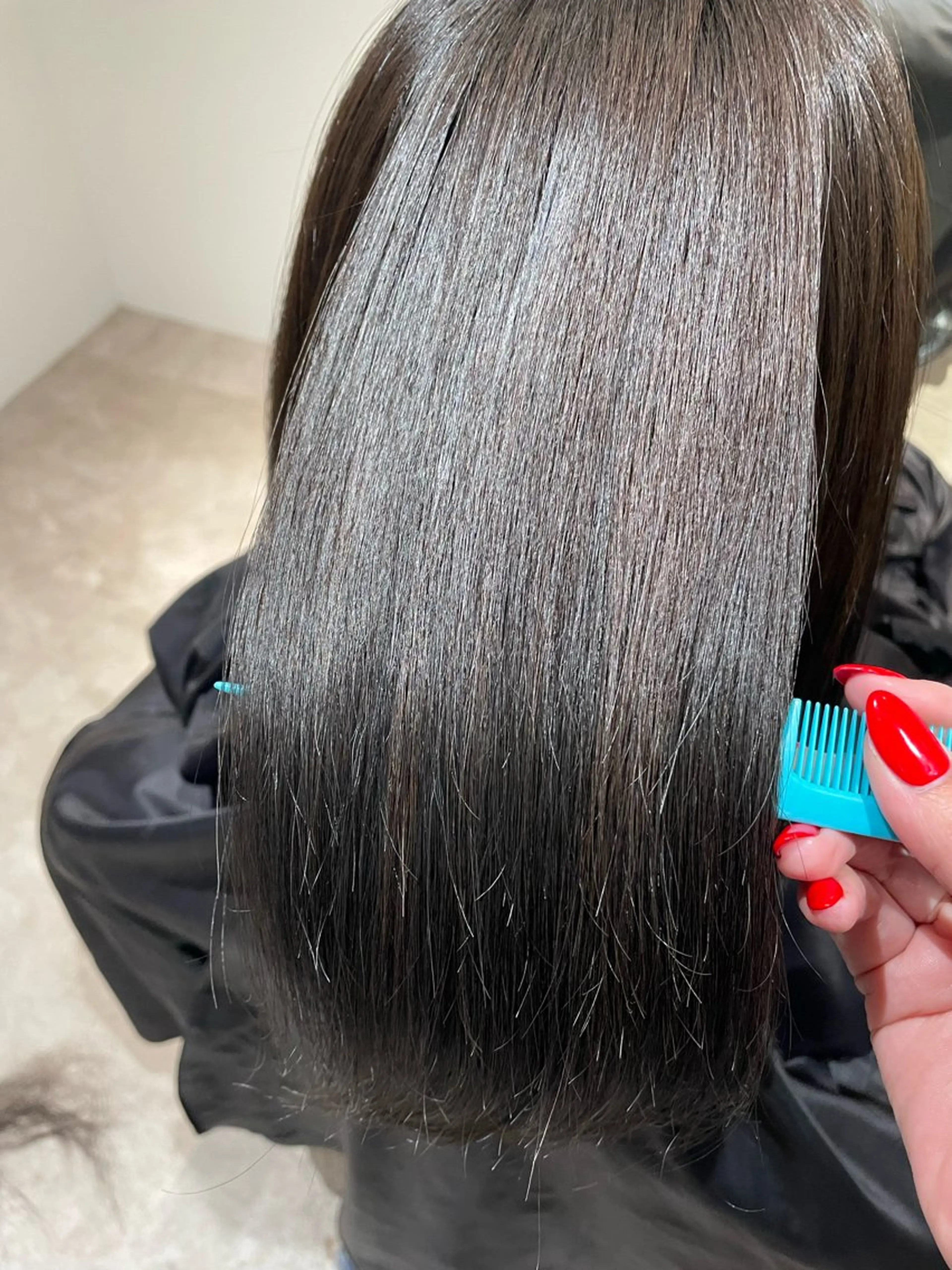 セミロング カラー カット ヘアカラー トリートメント 韓国ヘア/髪質改善 /Harunaのヘアスタイル