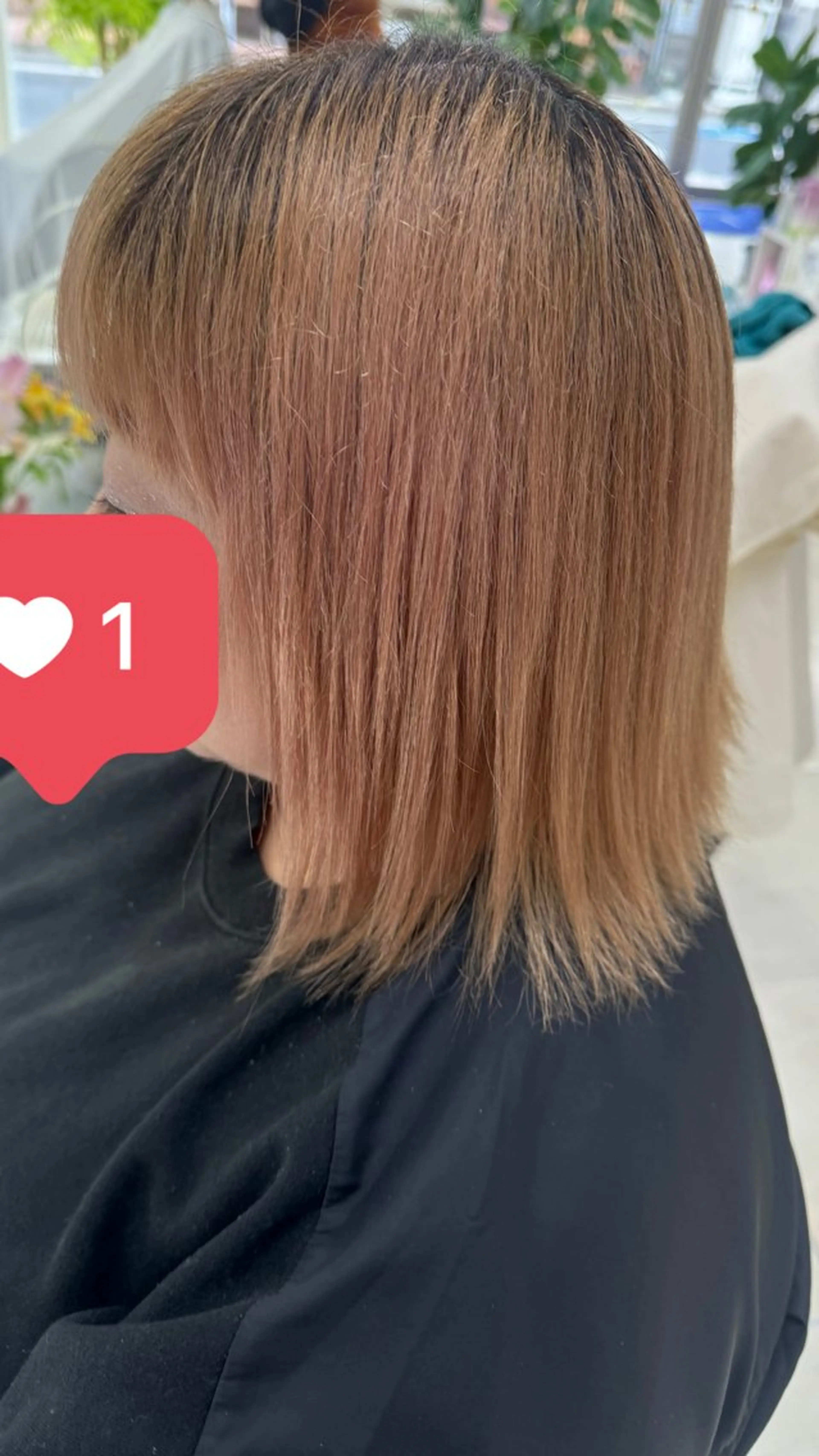 タカハシ リナのヘアスタイル