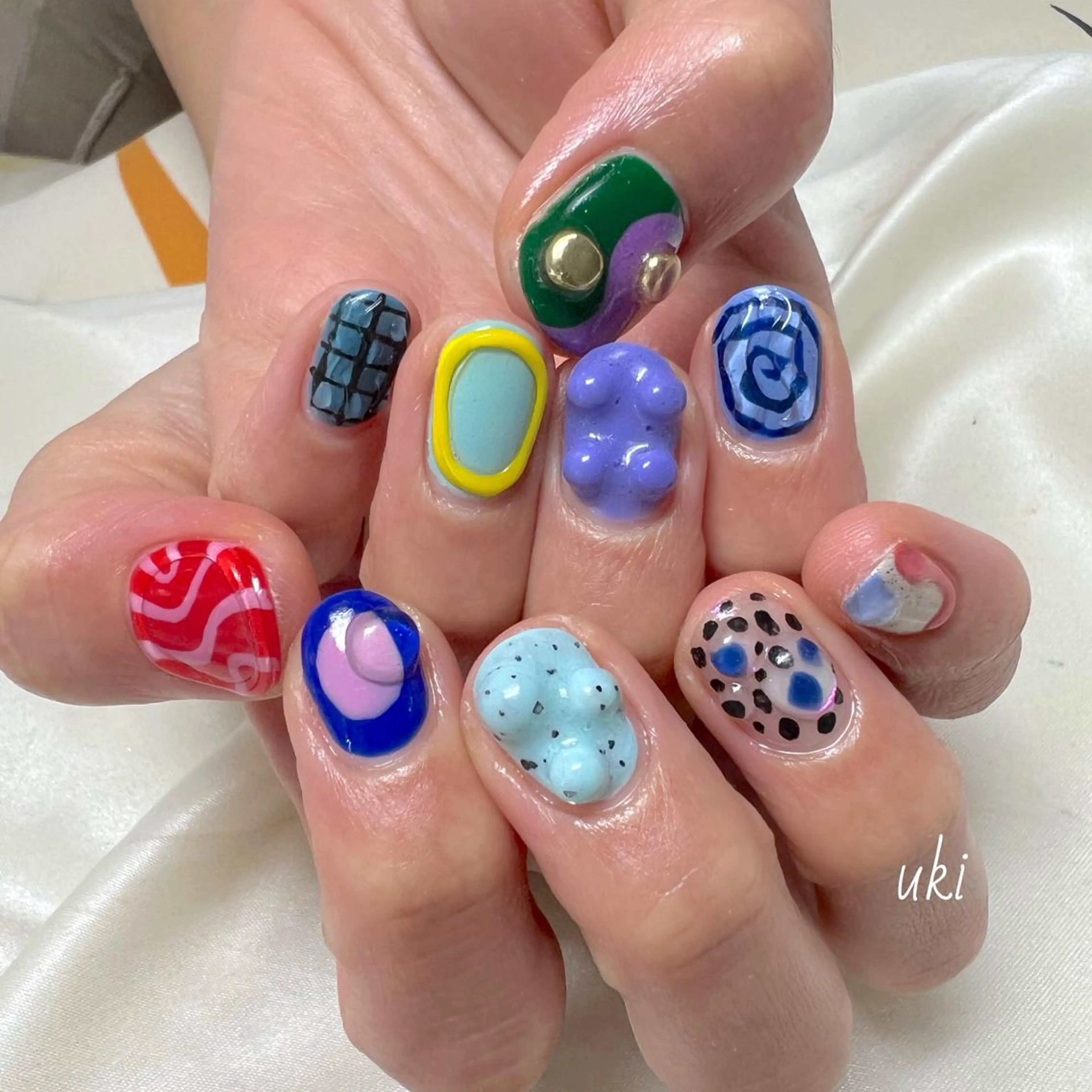 ネイル ハンドネイル Ameri nail /UKIのネイルデザイン
