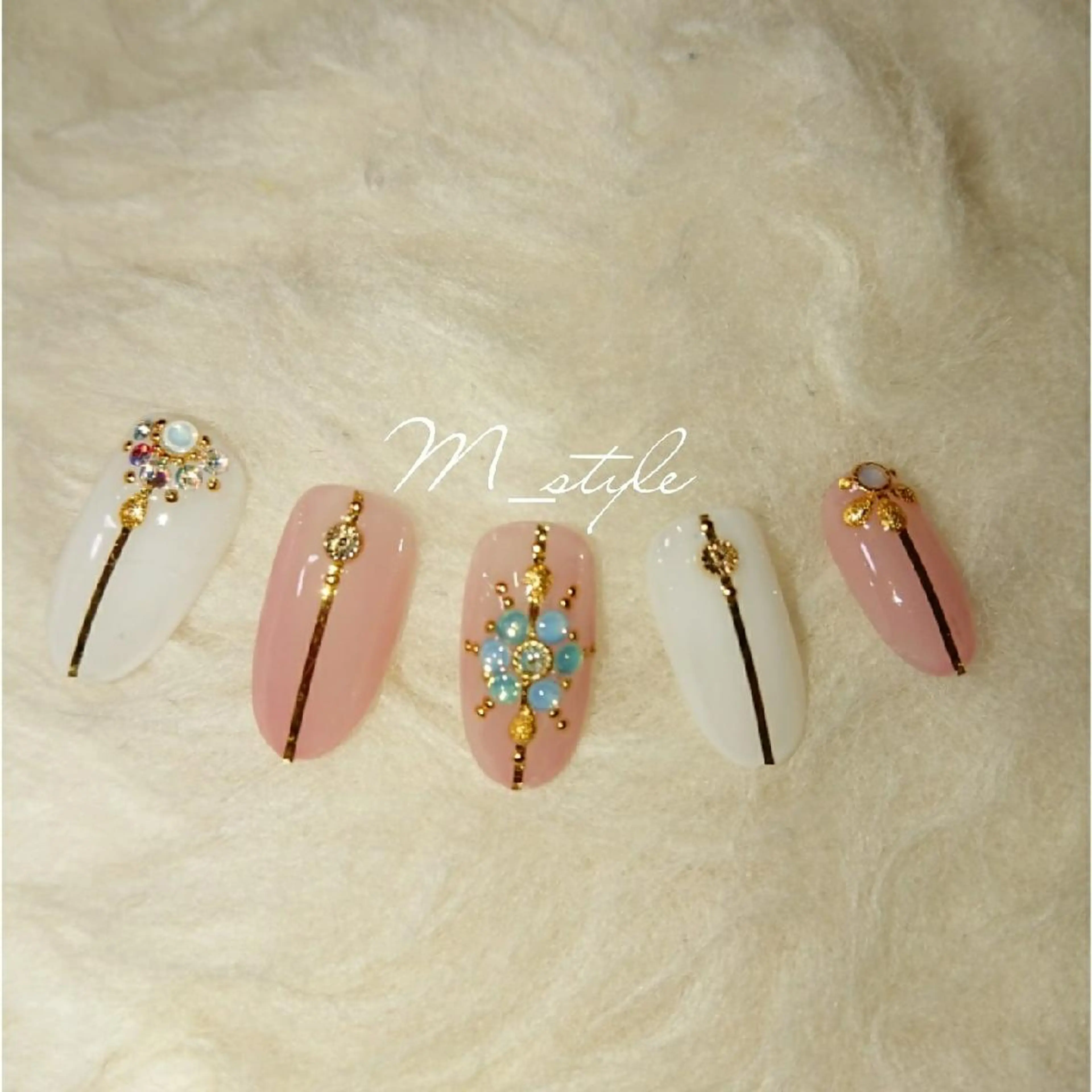 ネイル 下妻市ﾈｲﾙｻﾛﾝ M_styleのネイルデザイン