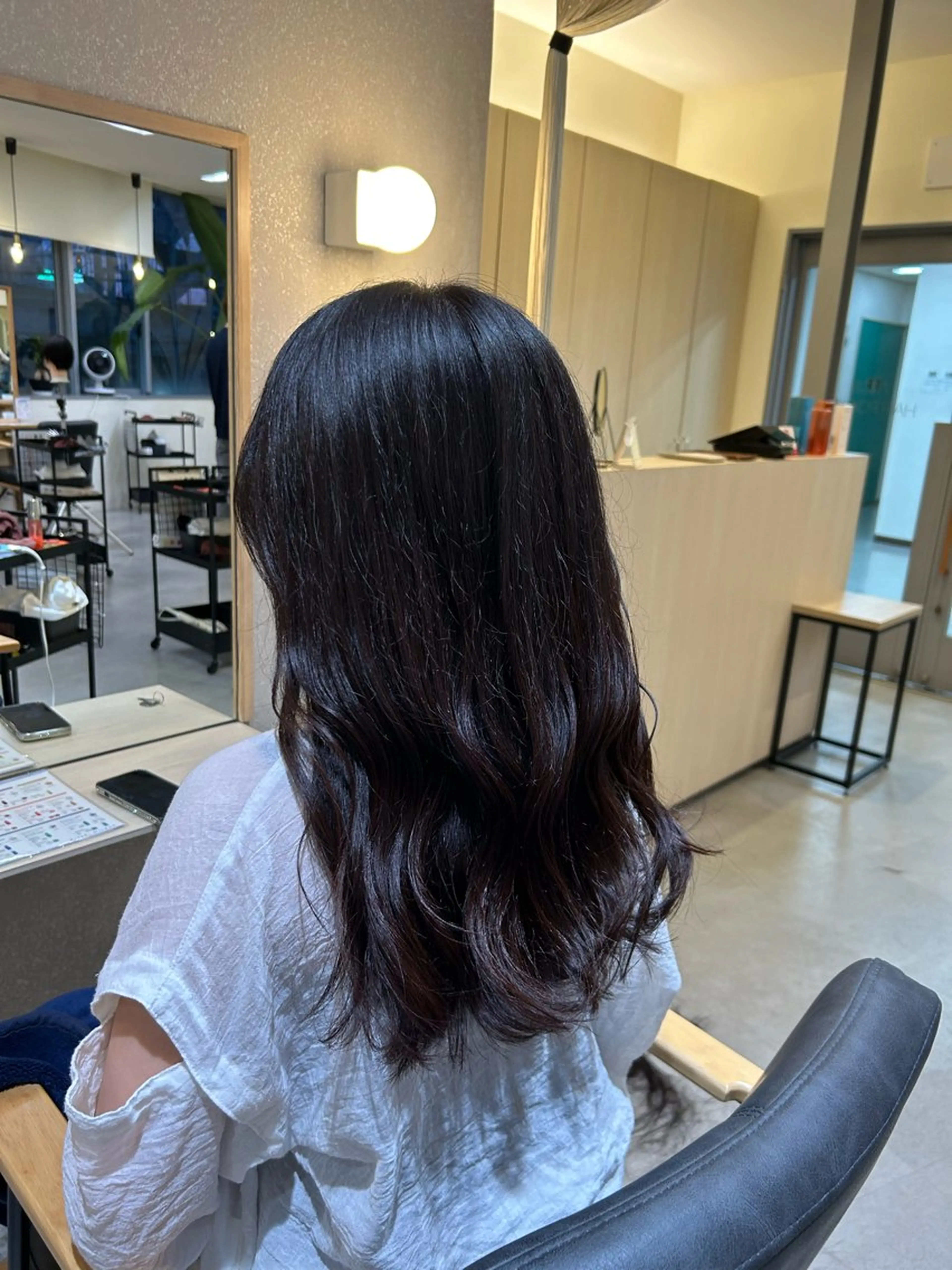 ロング 村上 一葉のヘアスタイル