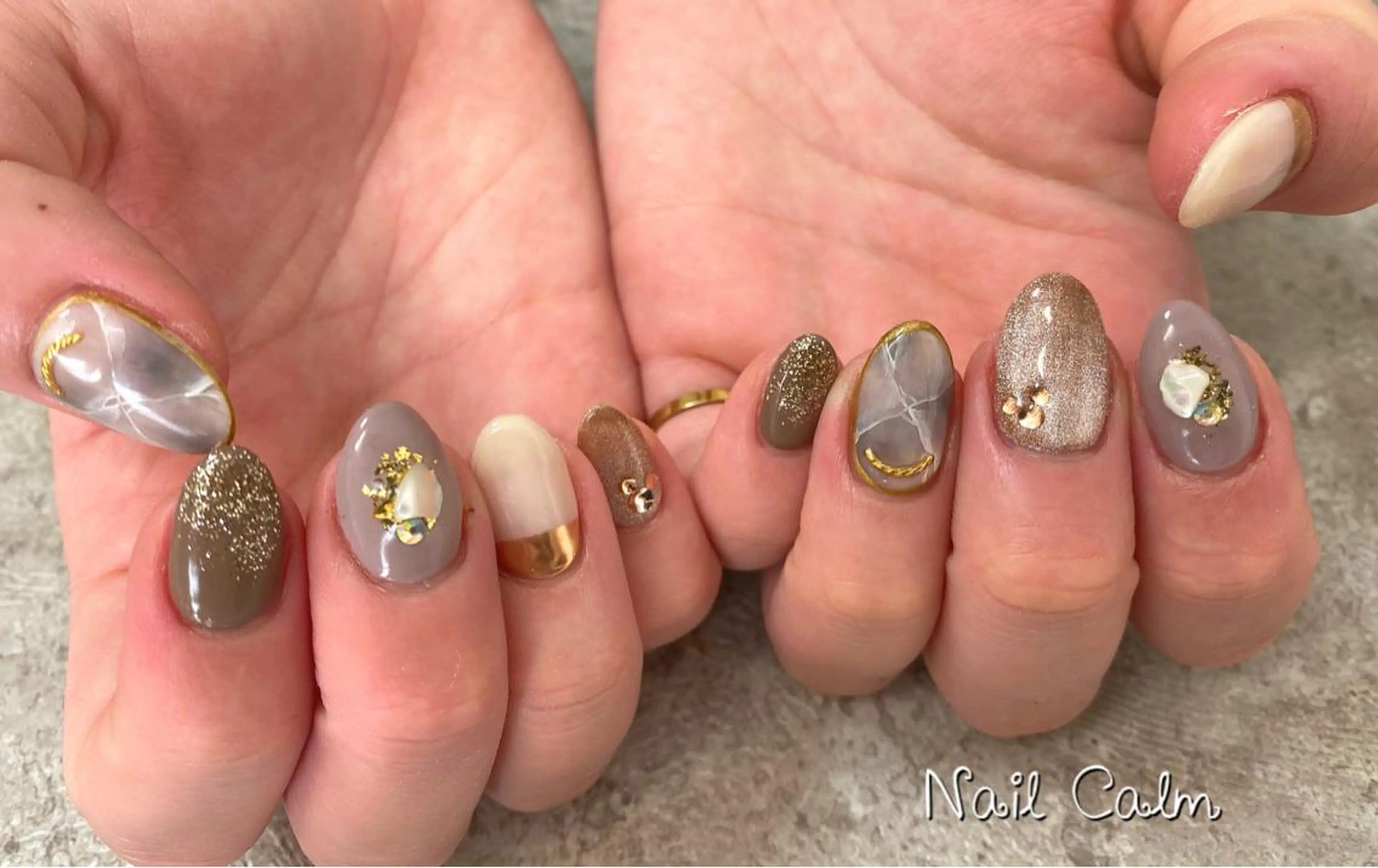 ネイル ハンドネイル Nail Calm所属・プライベートサロン Calmのネイルデザイン